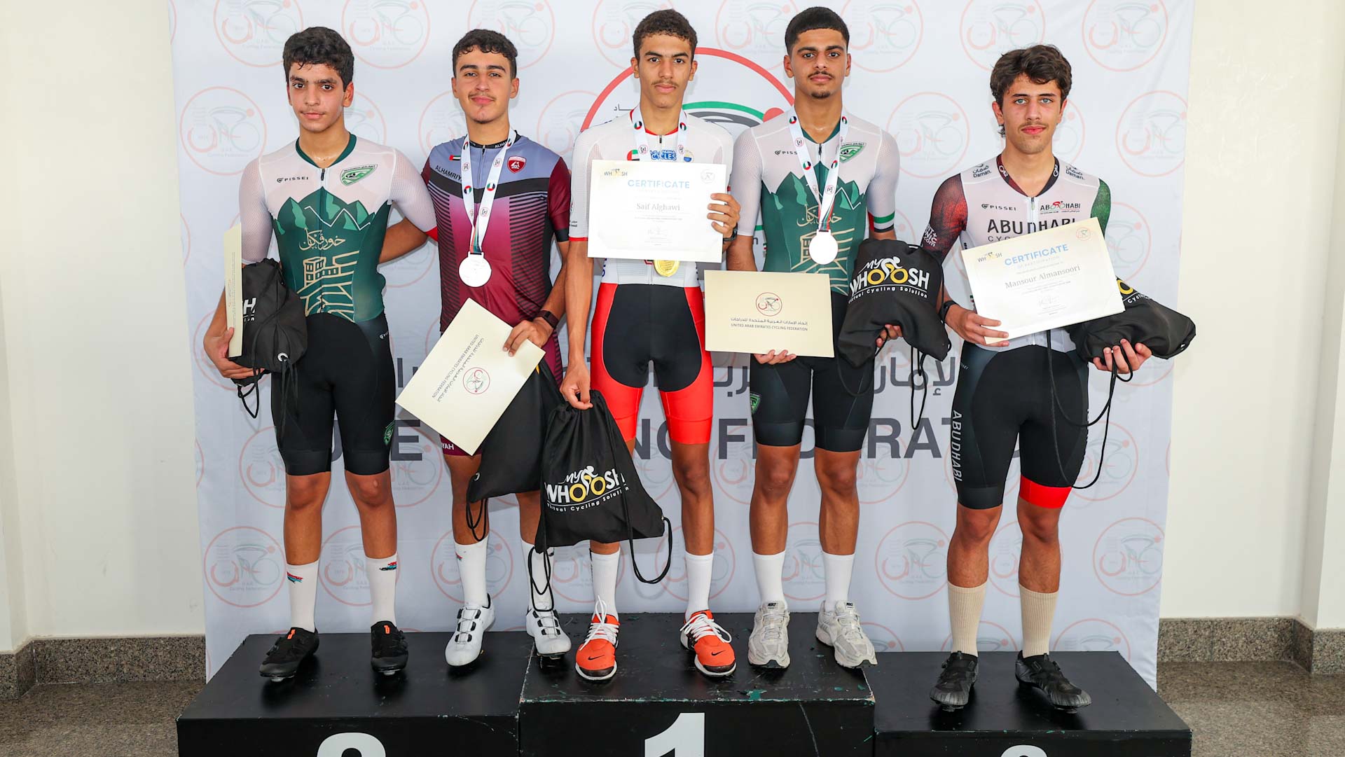 نادي الشارقة بطلاً للدولة في بطولة الدراجات الهوائية "E Cycling" 