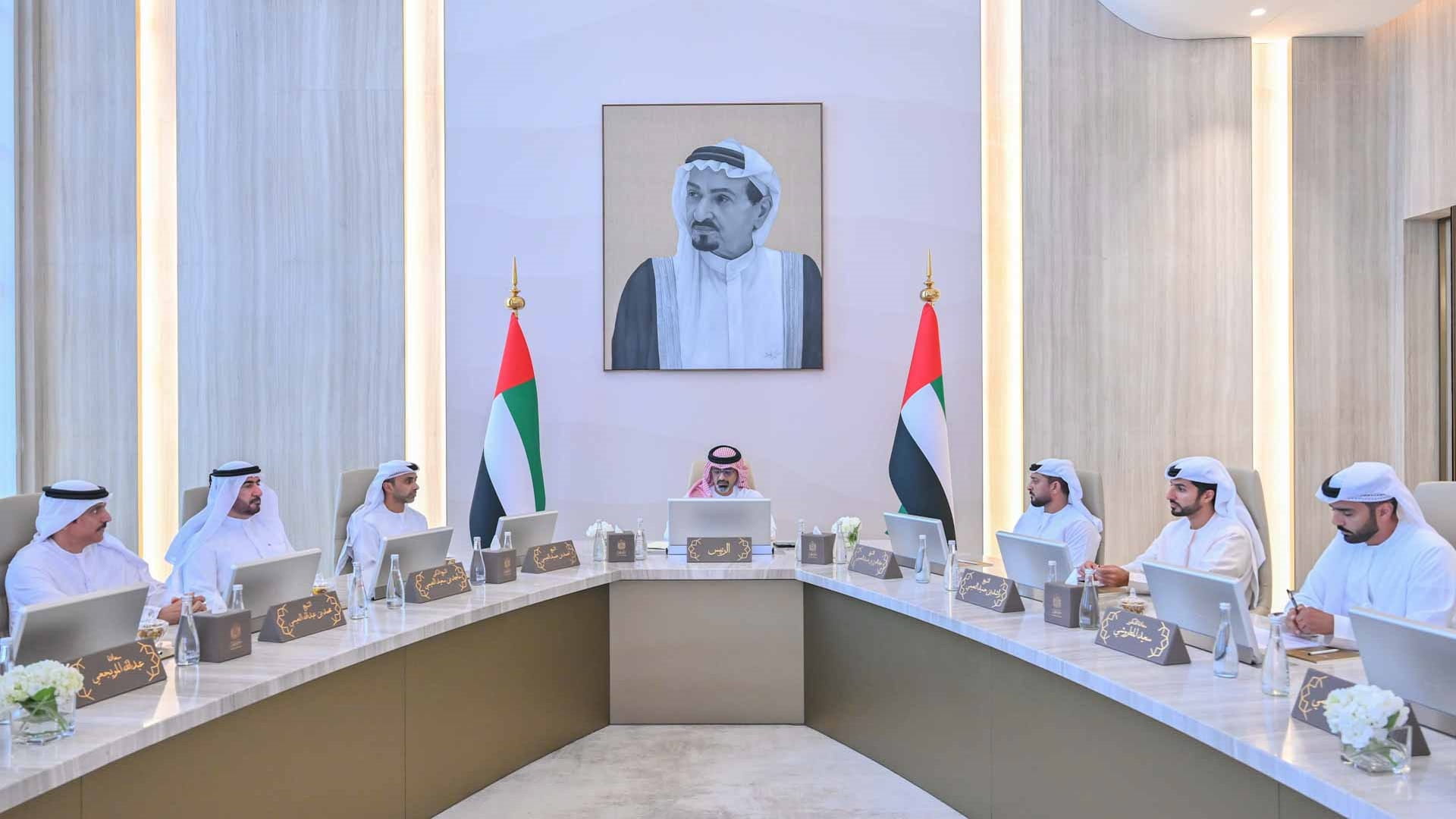 عمار بن حميد يترأس اجتماع"تنفيذي عجمان" ويعتمد مبادرة صيفنا متوازن