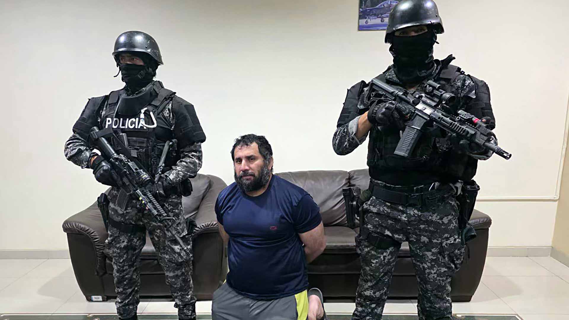   الإكوادور تلقي القبض على"فيتو" المجرم الأخطر والمطلوب الأول في البلاد 