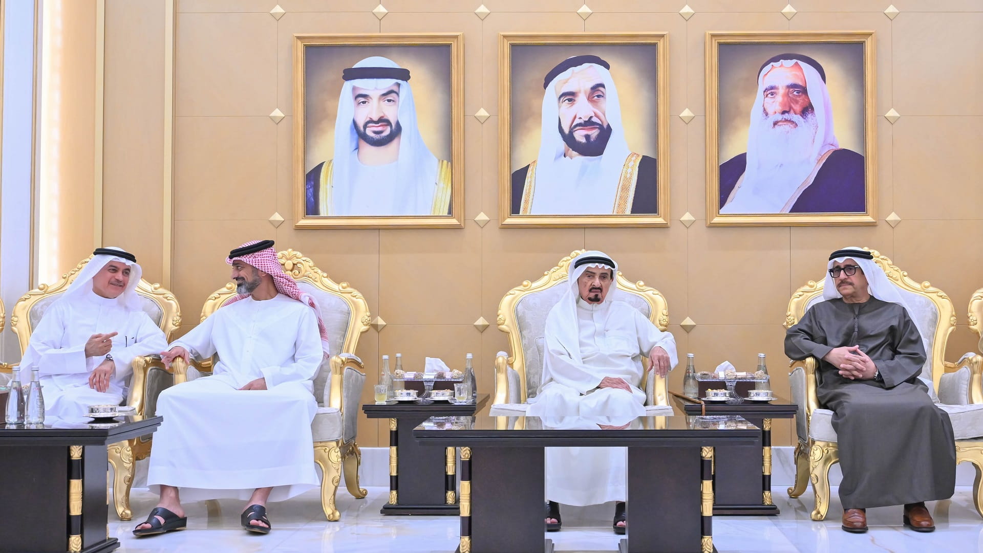 Ajman Ruler, CP receive Ramadan well-wishers