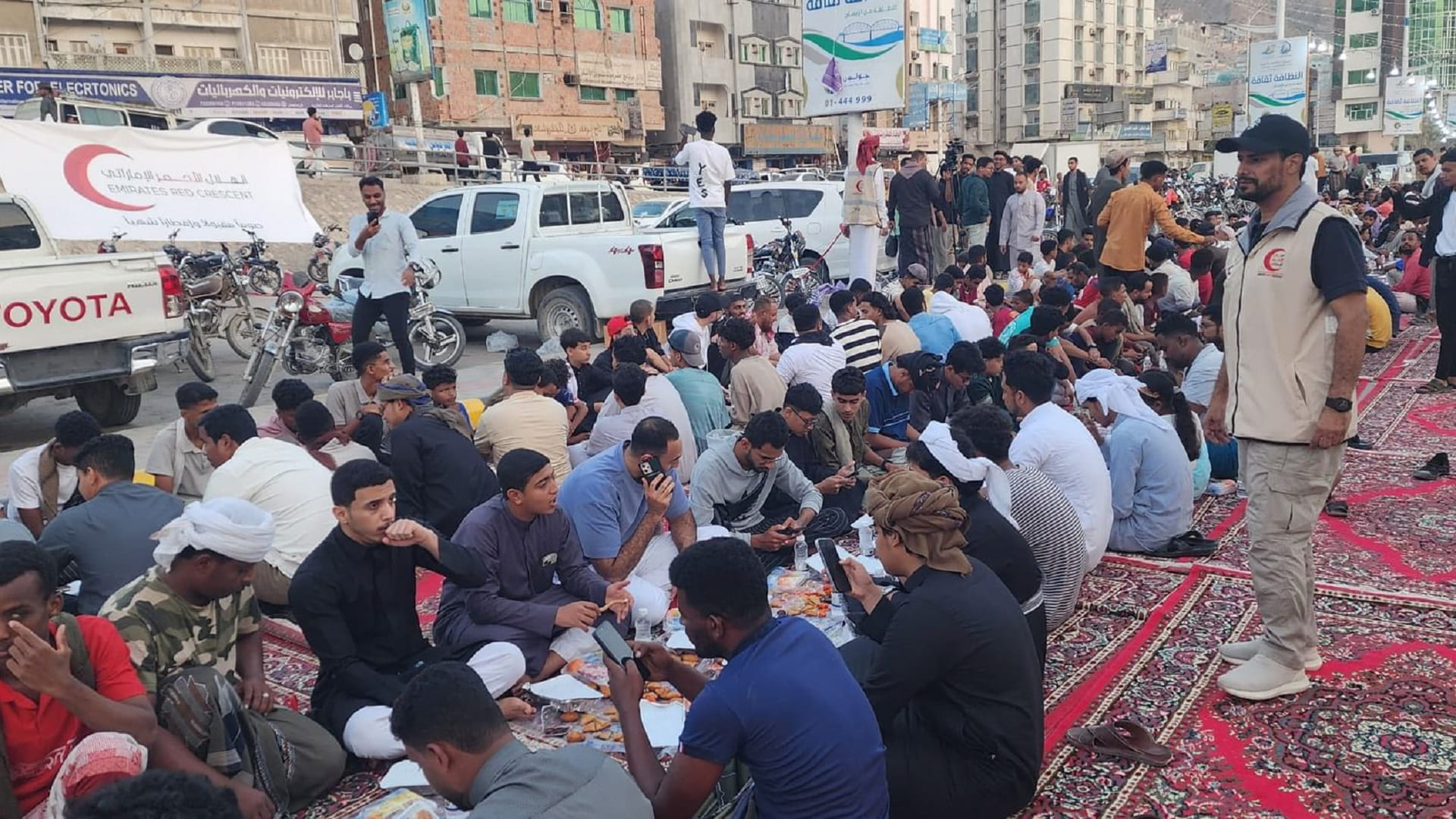 ERC organises largest Iftar in Mukalla, Yemen 
