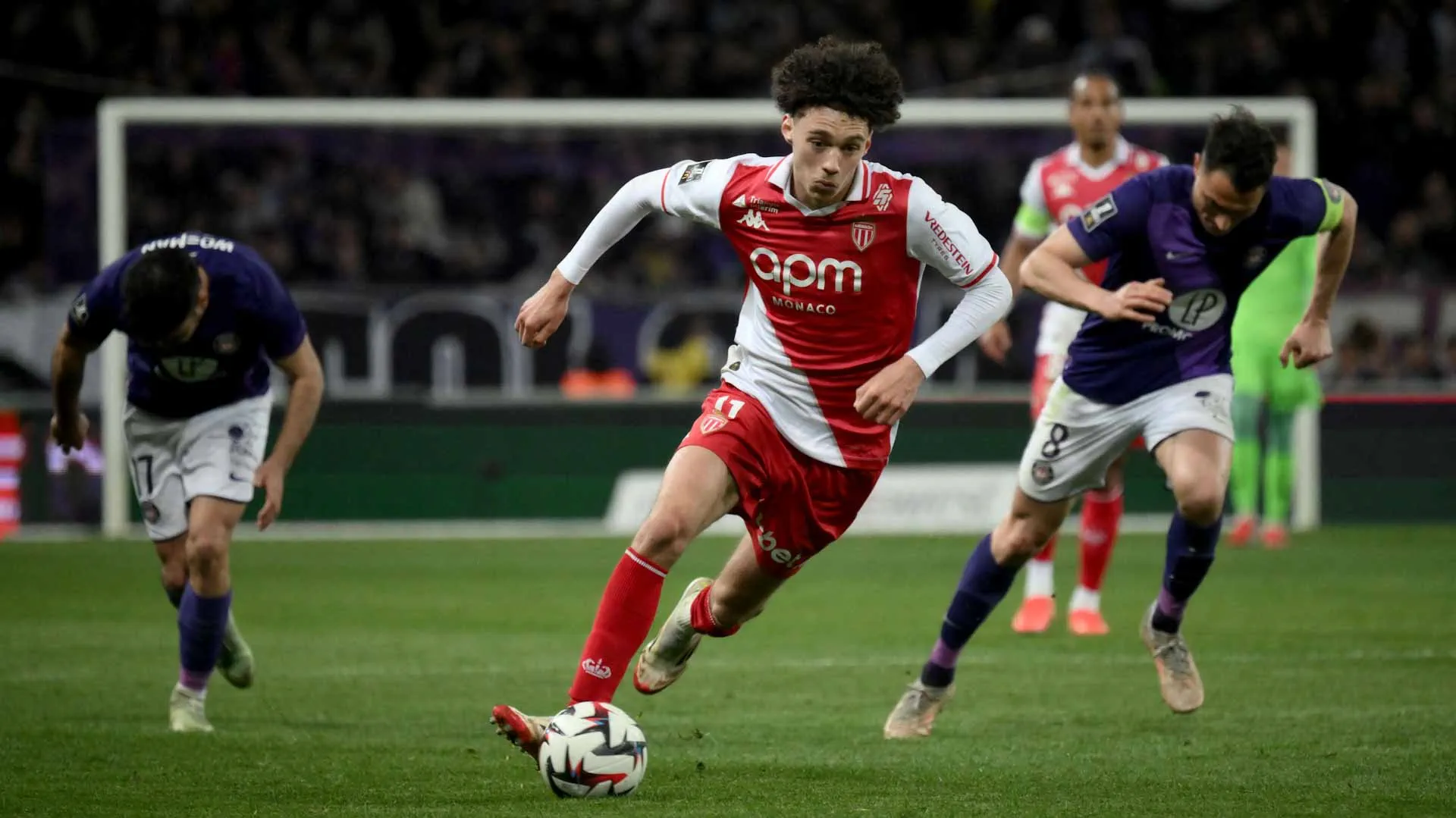 Monaco draws against Toulouse in the French League 