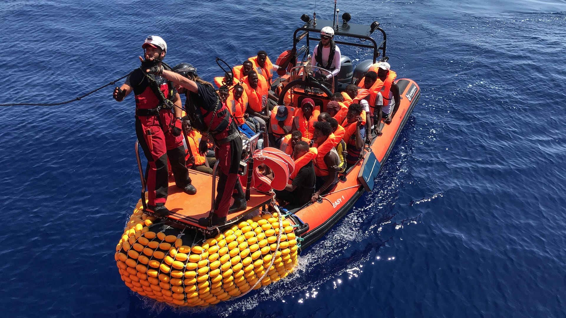 Migrant rescue NGO saves 25 people off Libyan coast 