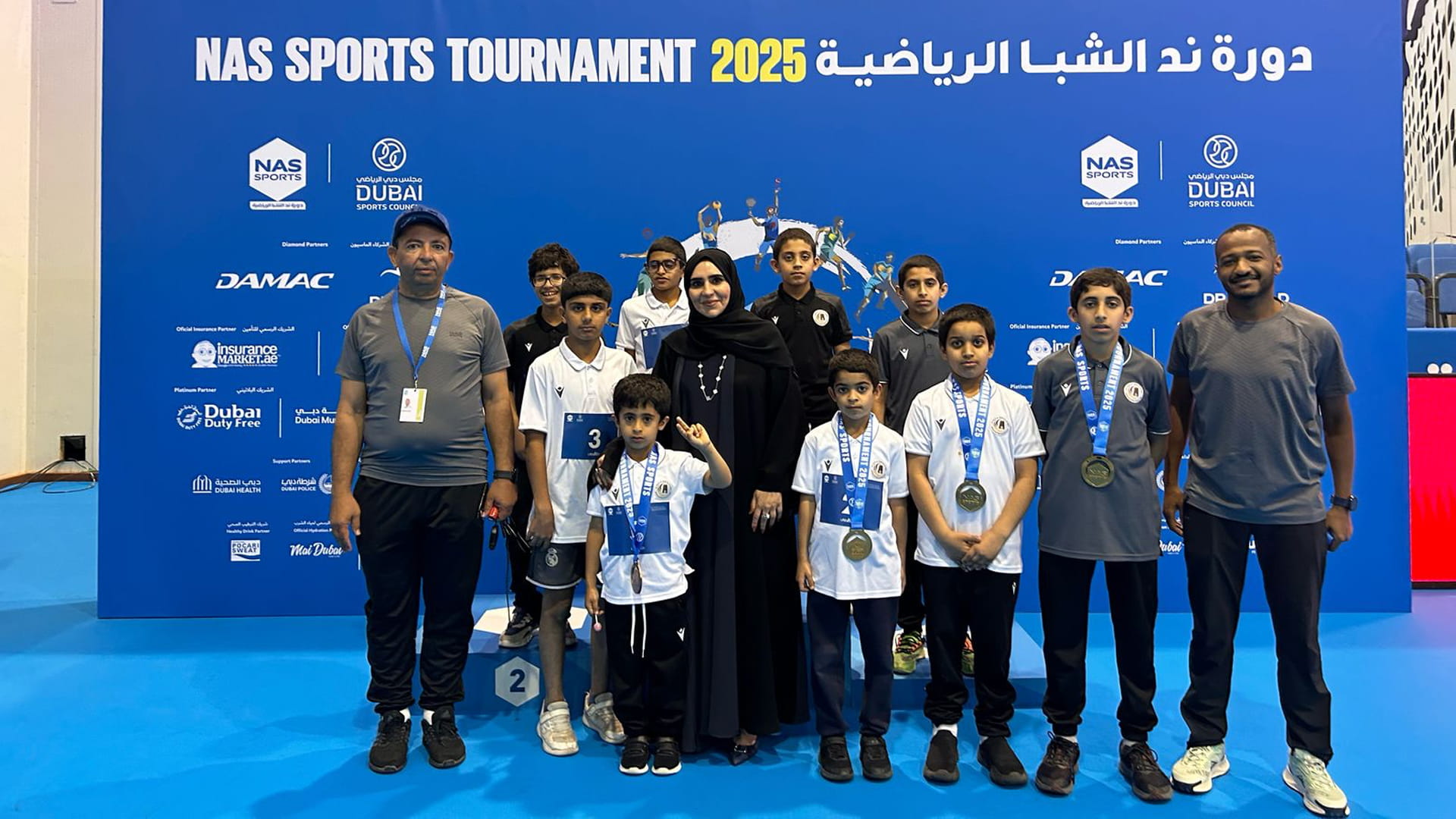 Image for the title: Mleiha Club Champions wins 6 medals at Nad Al Sheba Tournament  