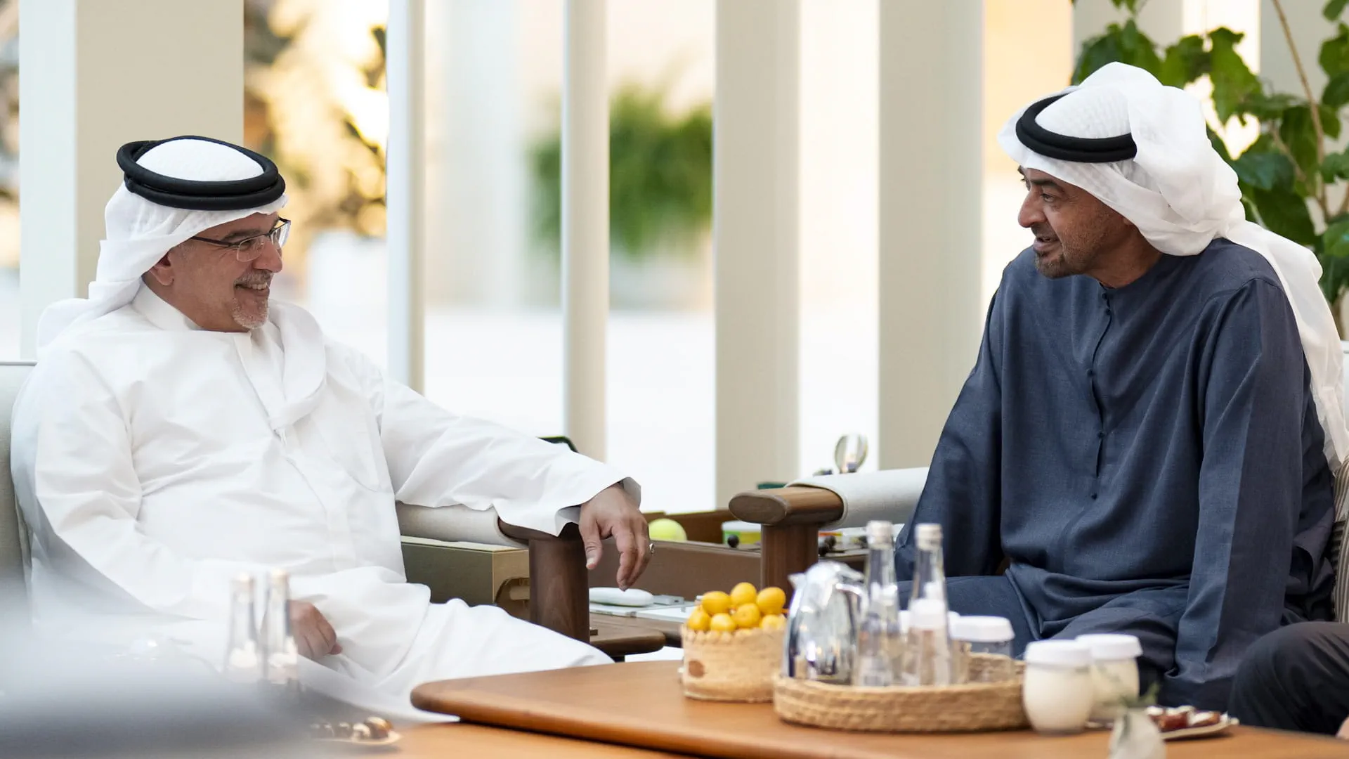 UAE president receives Bahrain CP