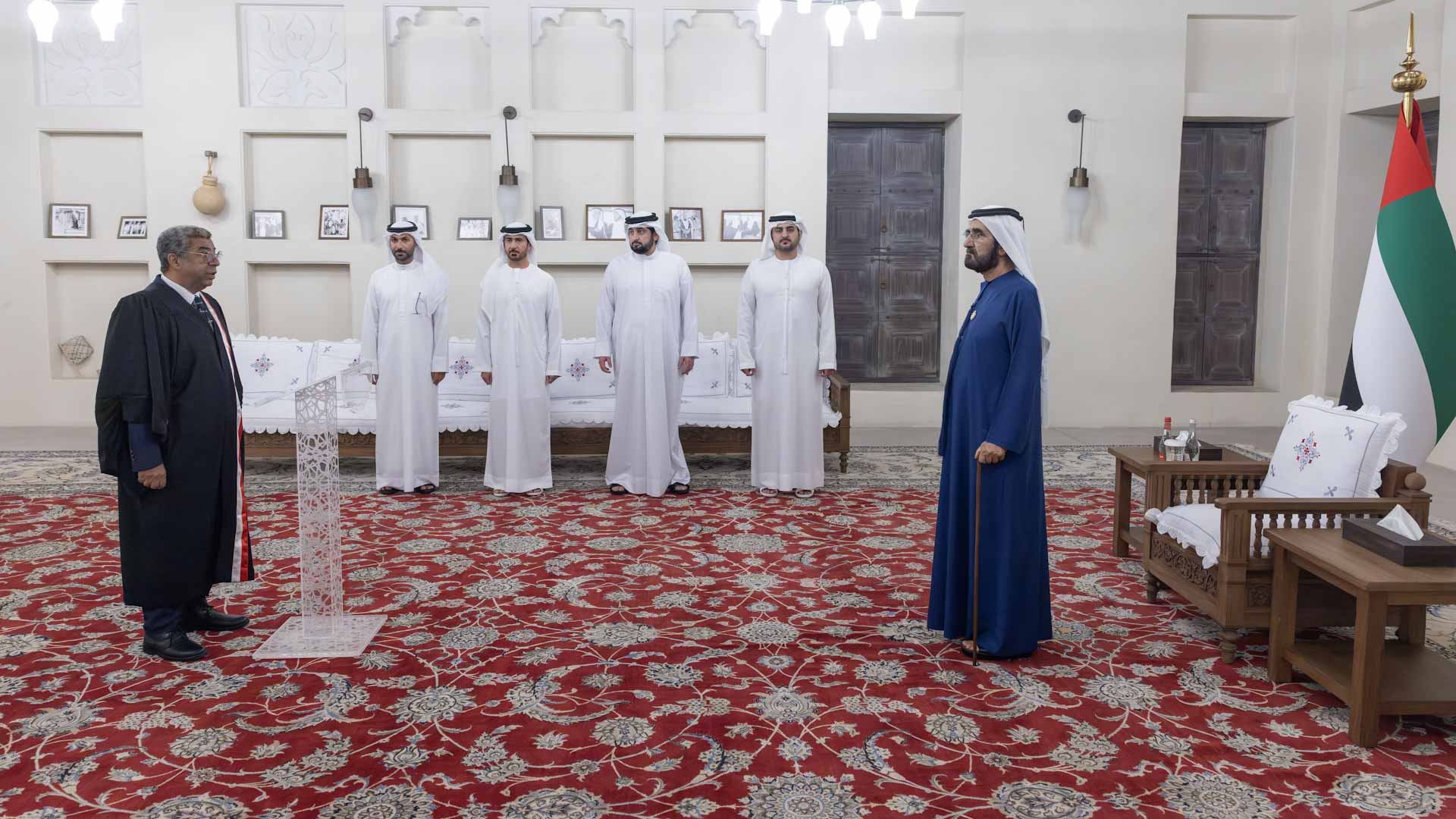 Mohammed bin Rashid swears in eight new judges at Dubai Courts 