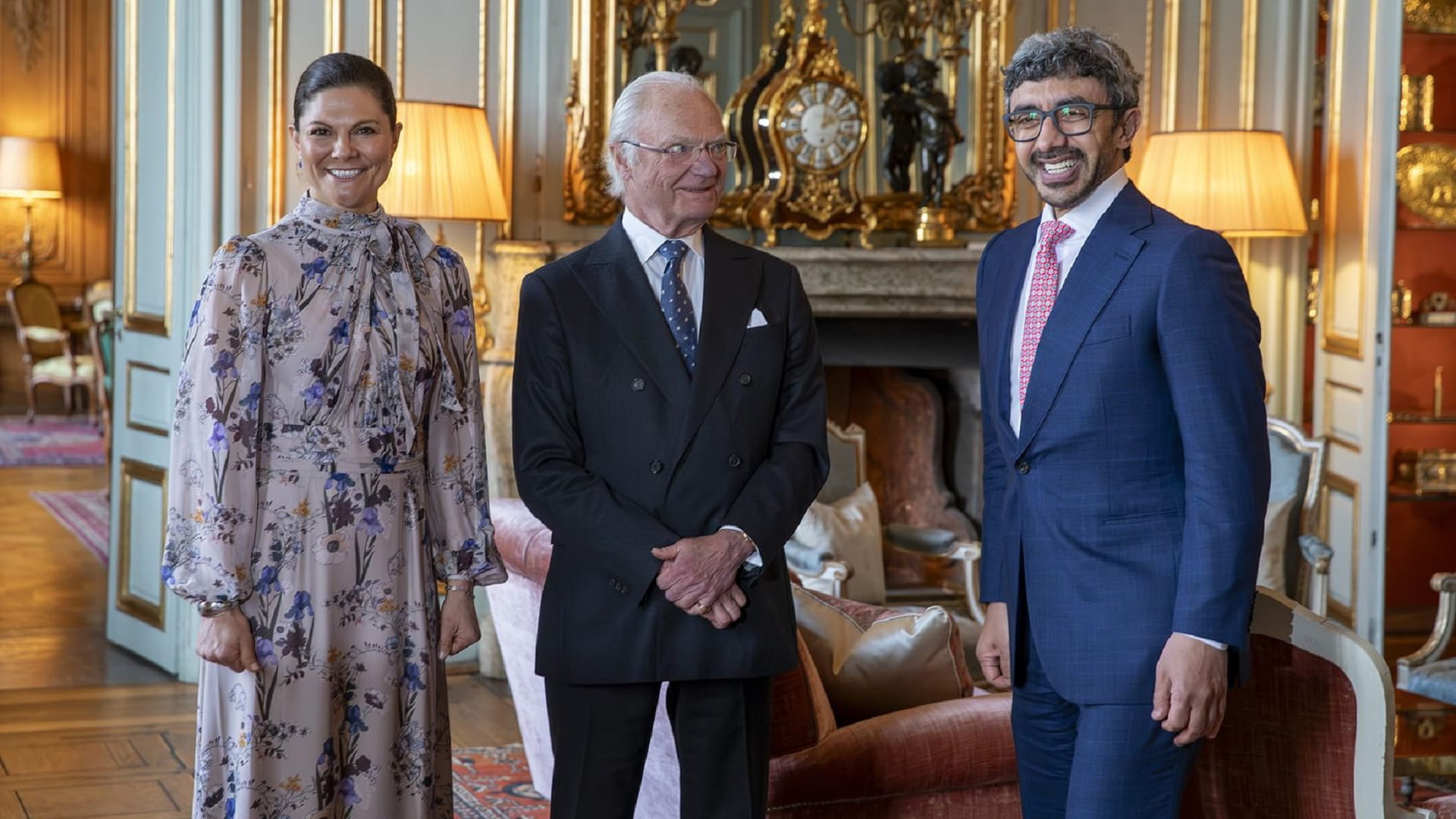 King of Sweden, Abdullah bin Zayed discuss bilateral relations  