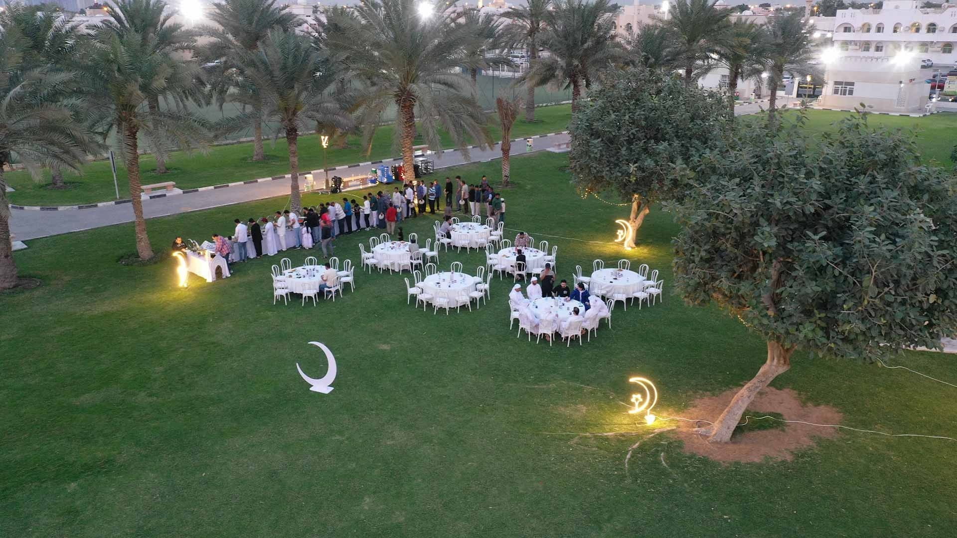 Sharjah Public Works organises Iftar for its workers  