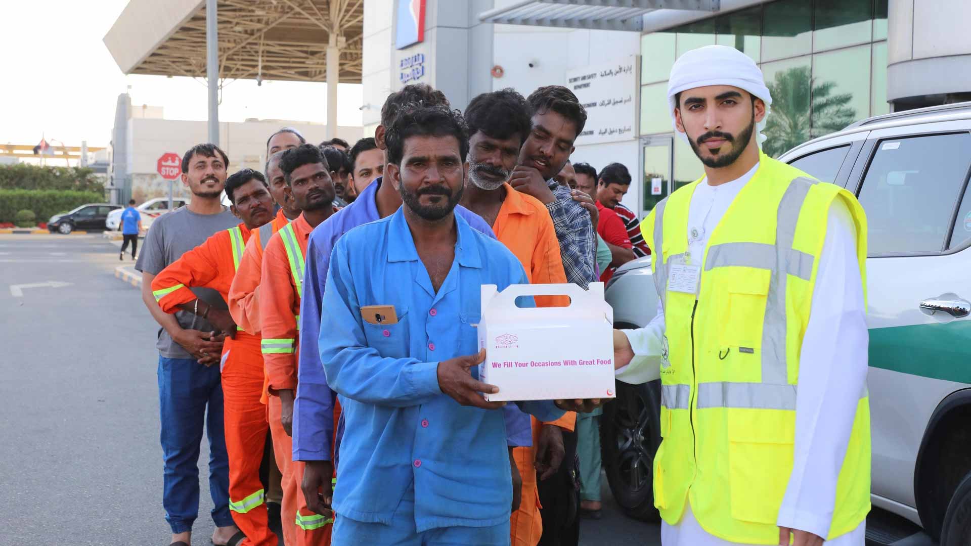 Image for the title: Al Hamriyah Municipality launches Iftar campaign for road users 