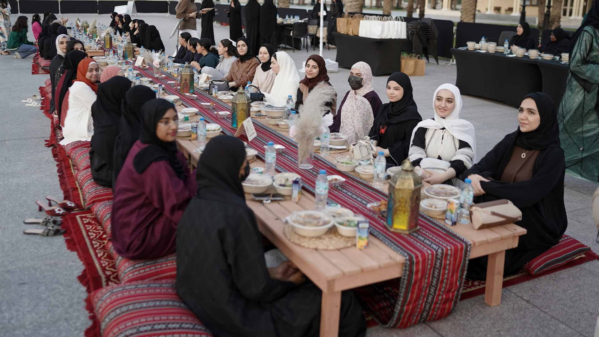 AUS hosts group Iftar for SSEF orphans  
