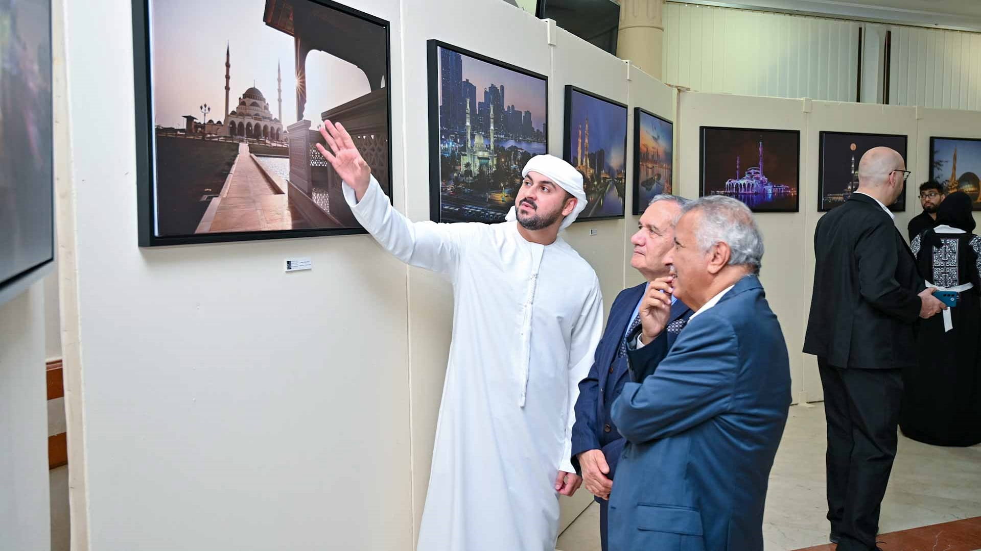 Arab Cultural Club hosts Mosques of Sharjah Exhibition 