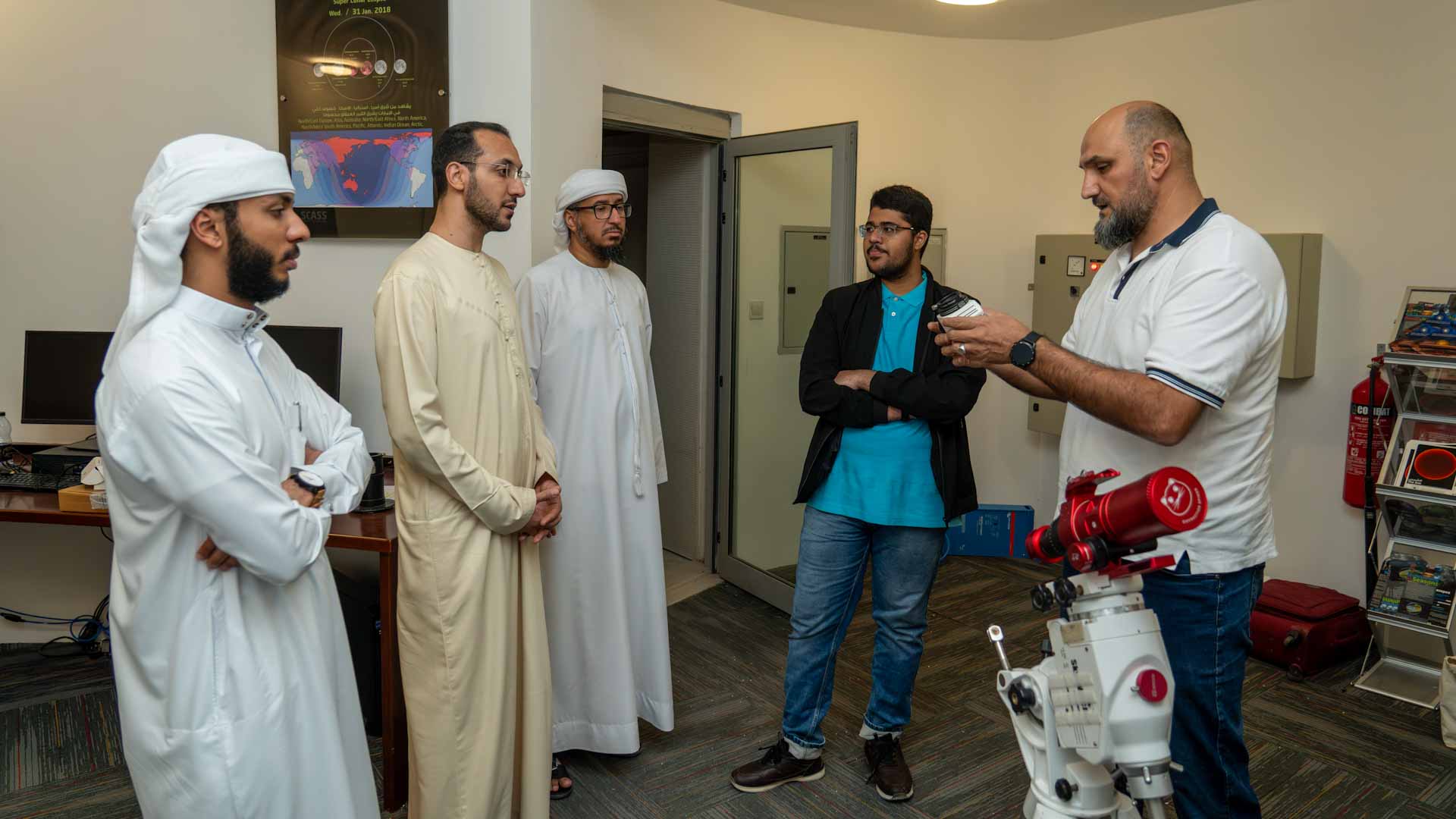 صورة بعنوان: SAASST-organises-Asteroid-Observation-Campaign