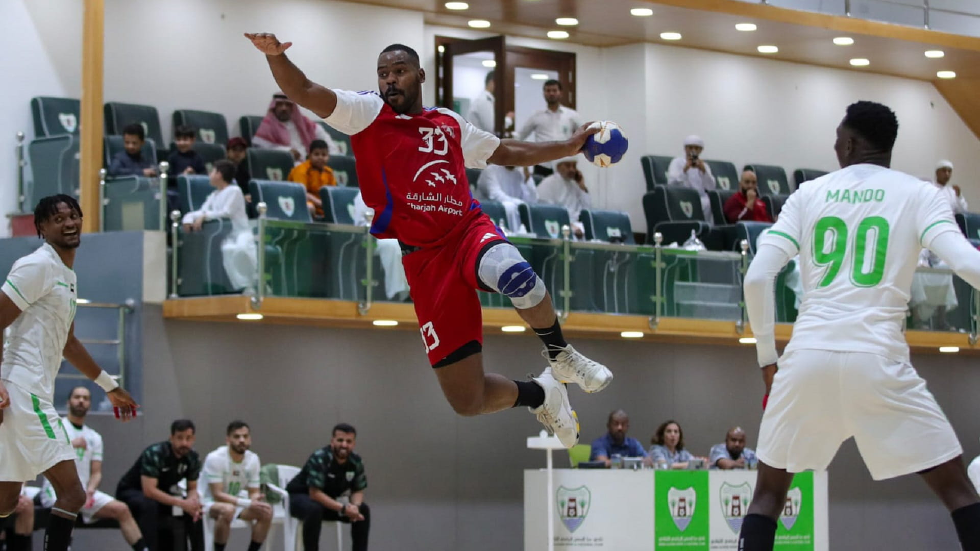 Sharjah leads UAE Handball League with victory over Dibba Al-Hisn 