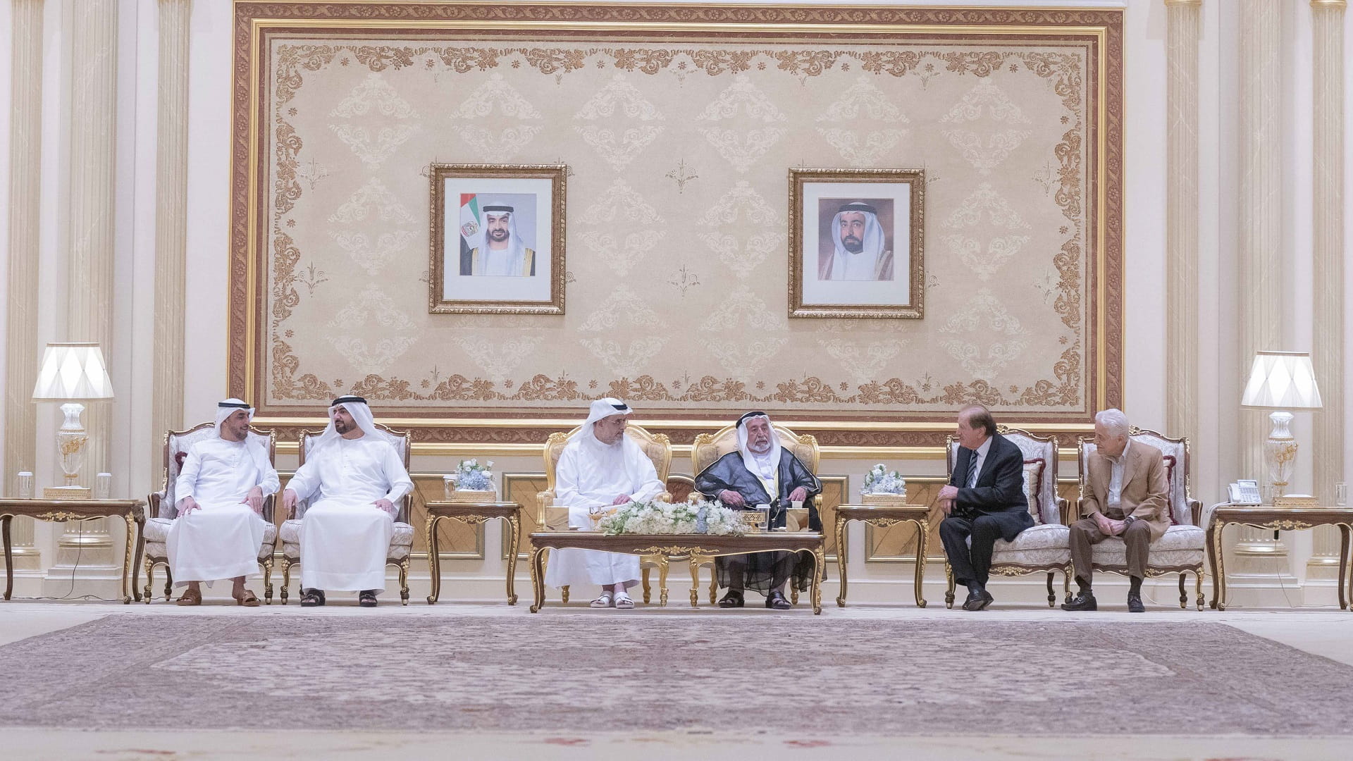 Sharjah Ruler receives Ramadan well-wishers at Al Badi’ Palace 