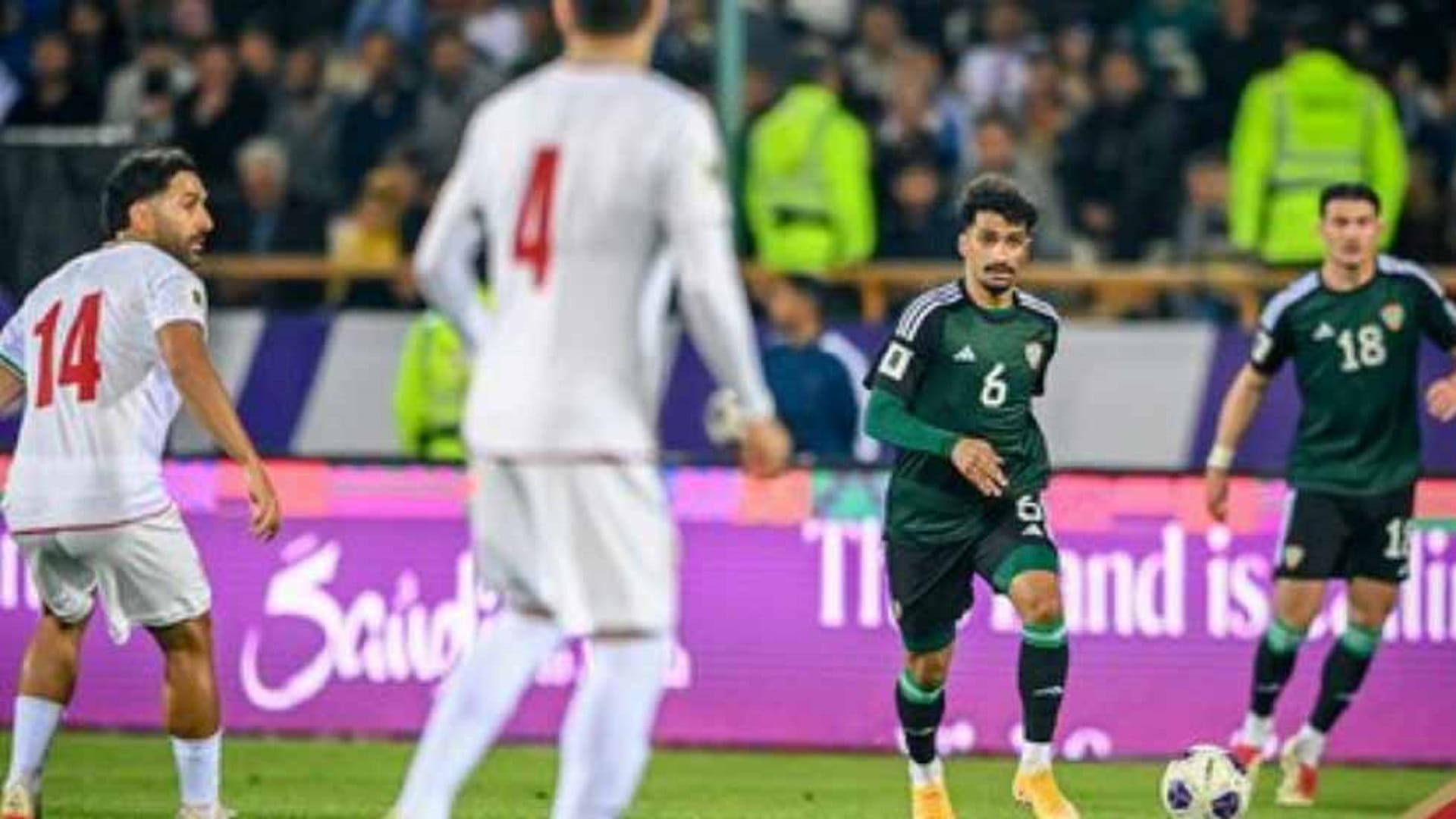 منتخب إيران يفوز على منتخبنا في تصفيات كأس العالم 