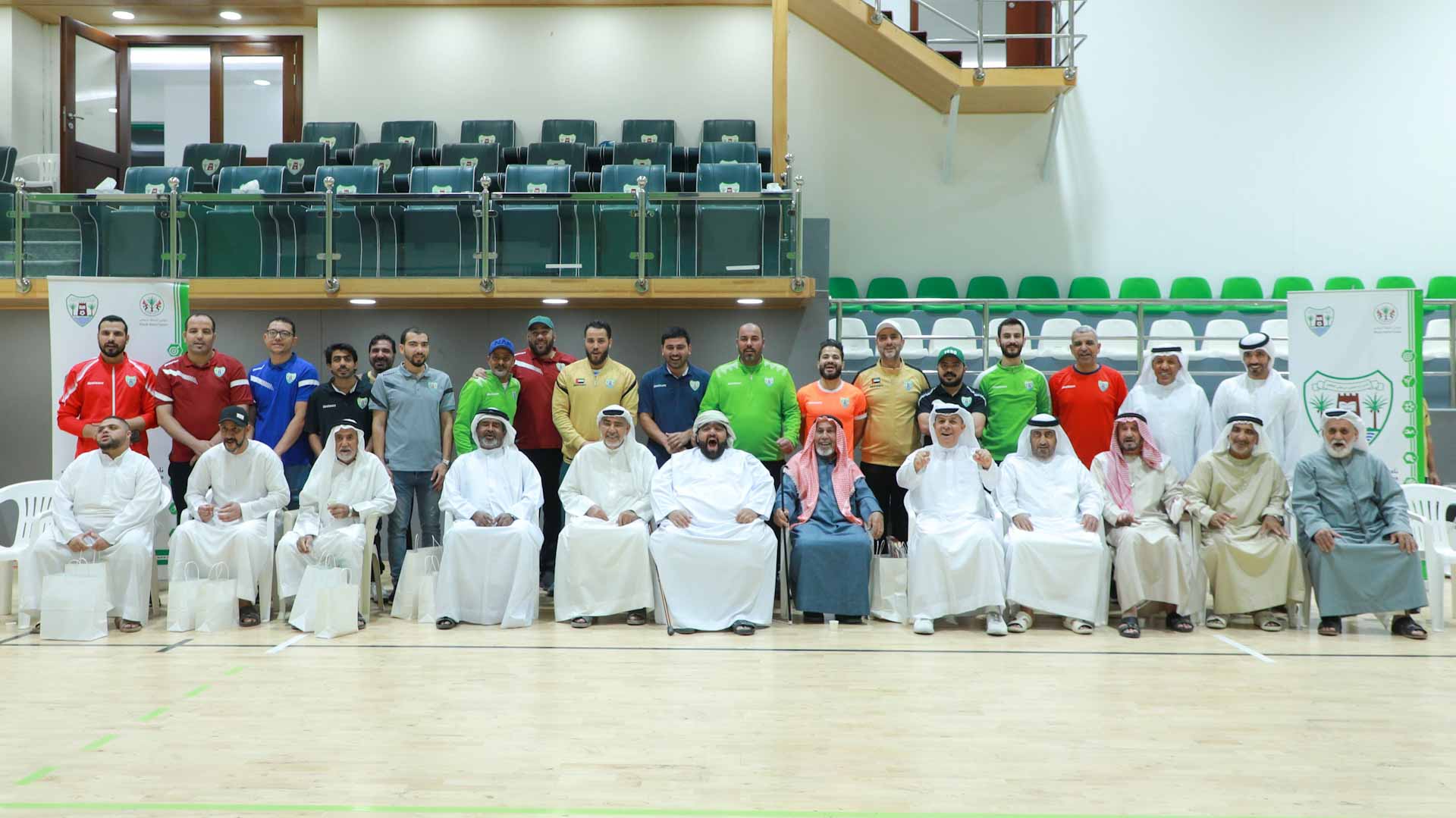 Image for the title: Dibba Al Hisn Club organises sports event for seniors and POD 