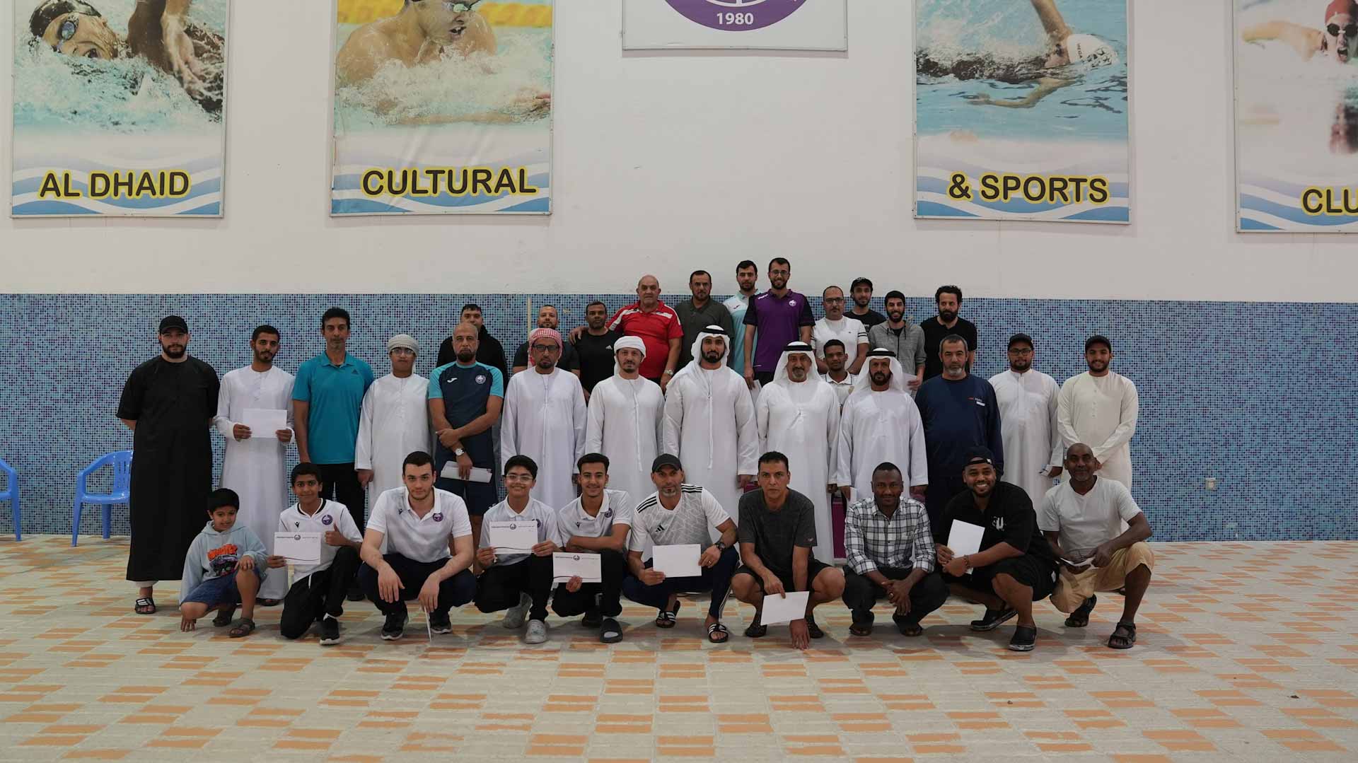 Image for the title: Al Dhaid Club concludes Ramadan swimming championship 