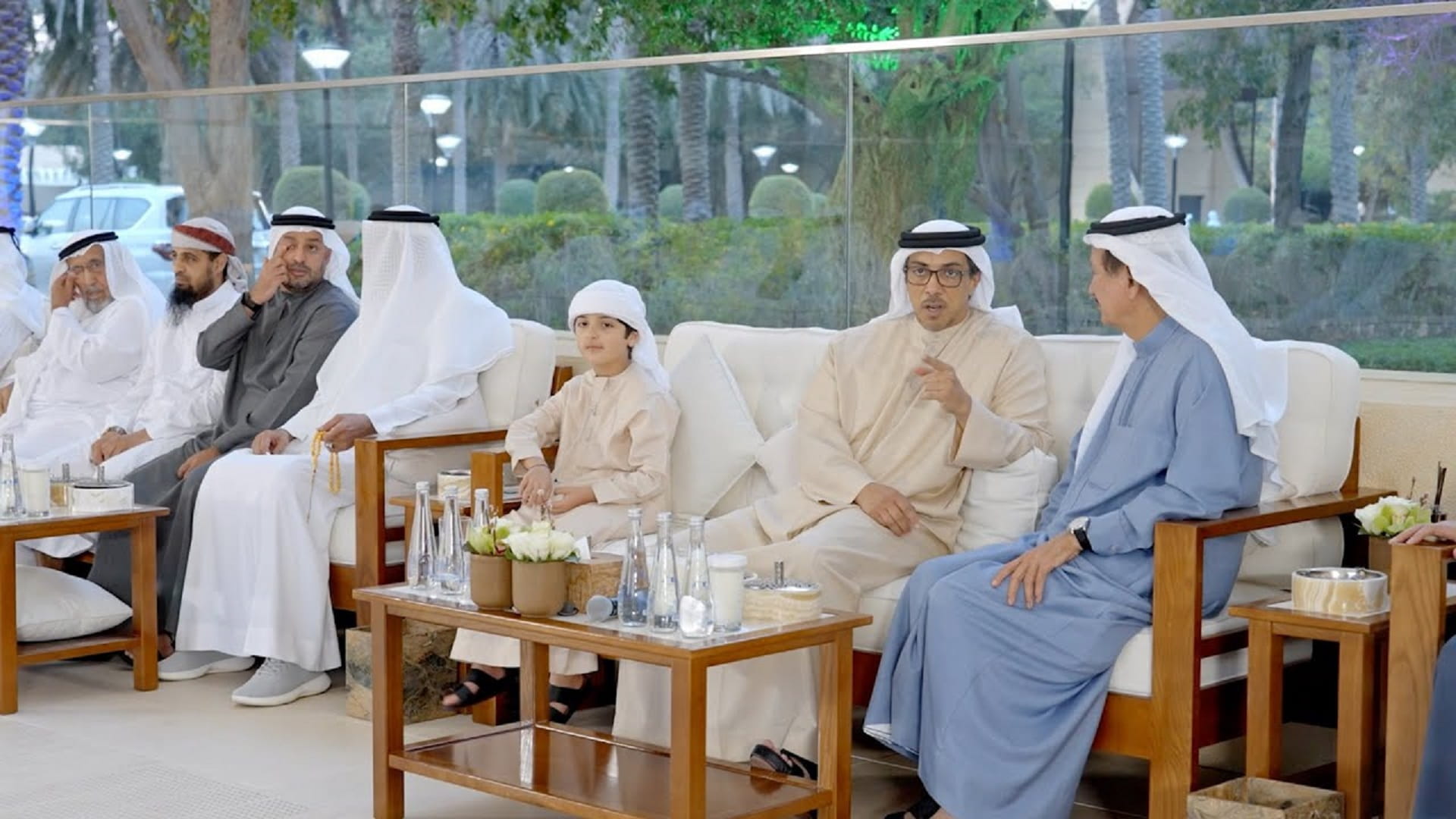 Mansour bin Zayed meets citizens at his palace's Al Barza Majlis 