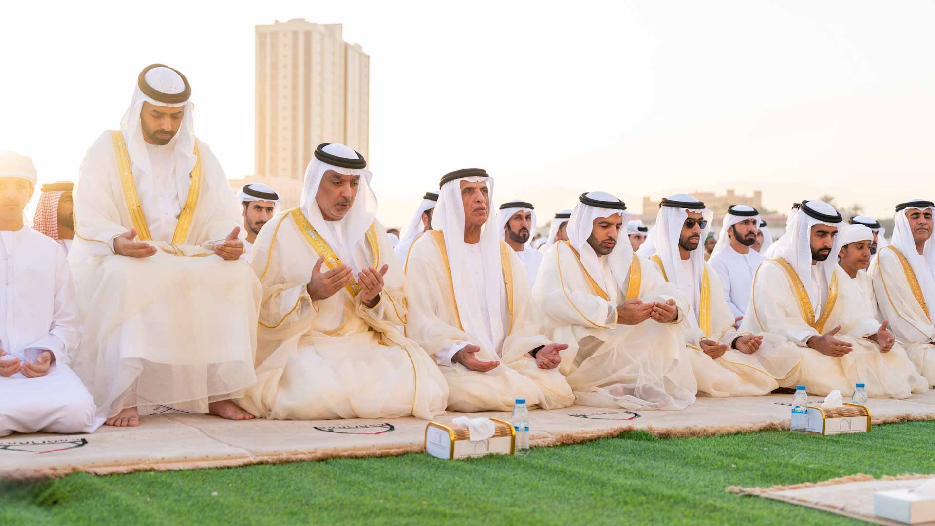 RAK Ruler performs Eid Al-Fitr prayer 