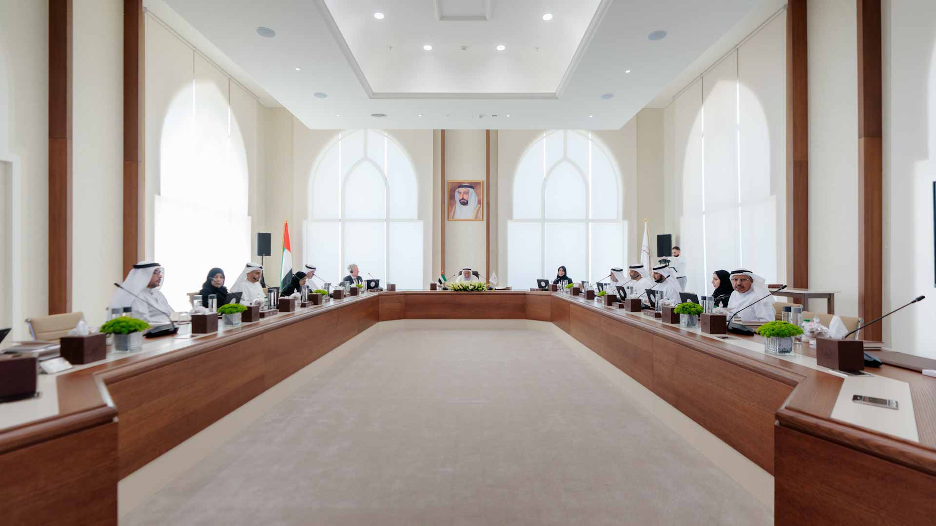حاكم الشارقة يترأس اجتماع مجلس أمناء جامعة كلباء 