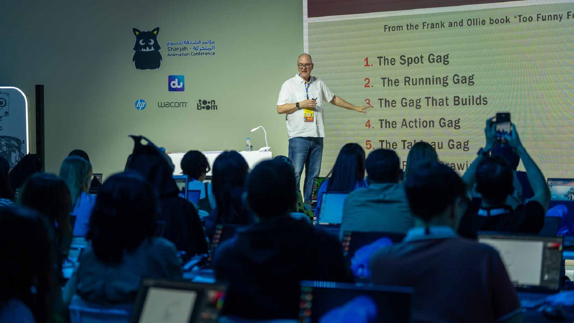 Tony Bancroft reveals animated comedy secrets at SACC 