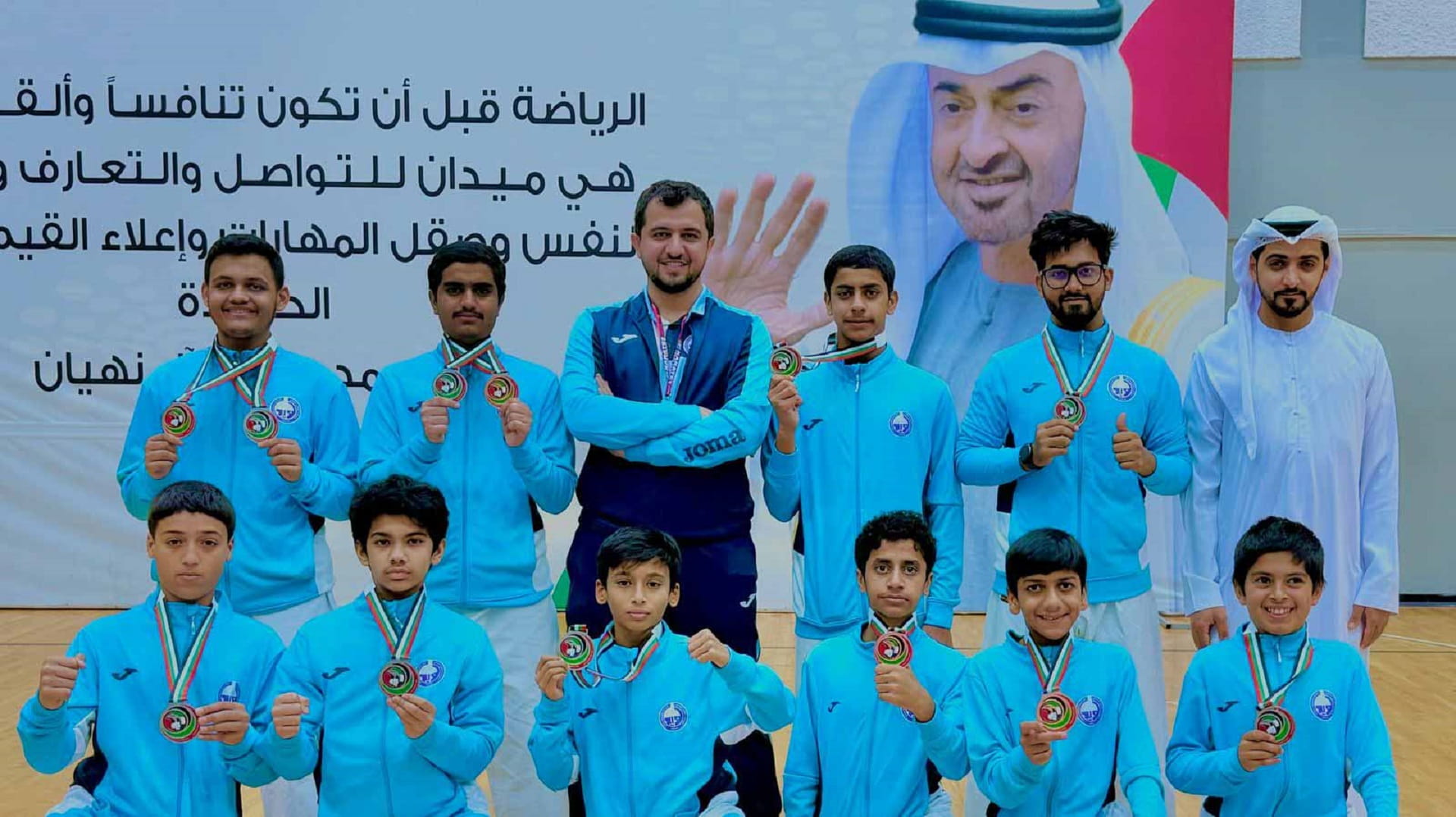 نادي الذيد يحقق إنجازاً مميزاً في الدوري العام للكاراتيه – كاتا  