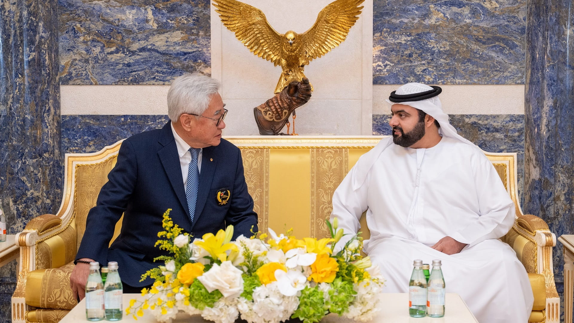 Fujairah CP welcomes World Taekwondo Federation president 