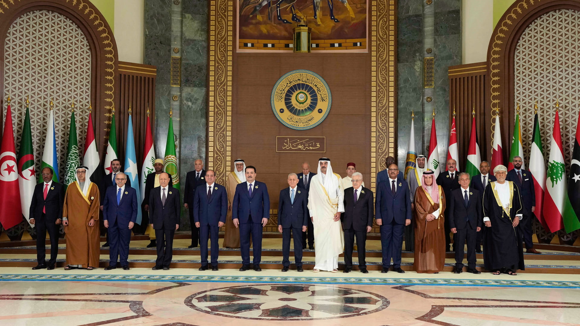 قمة بغداد العربية تؤكد في بيانها الختامي مركزية القضية الفلسطينية 