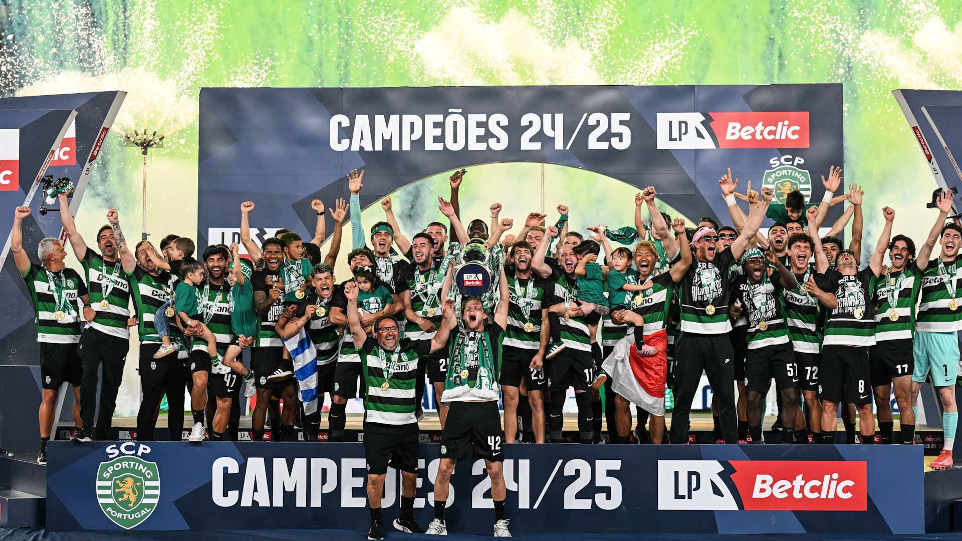 Sporting crowned Portuguese league champions 