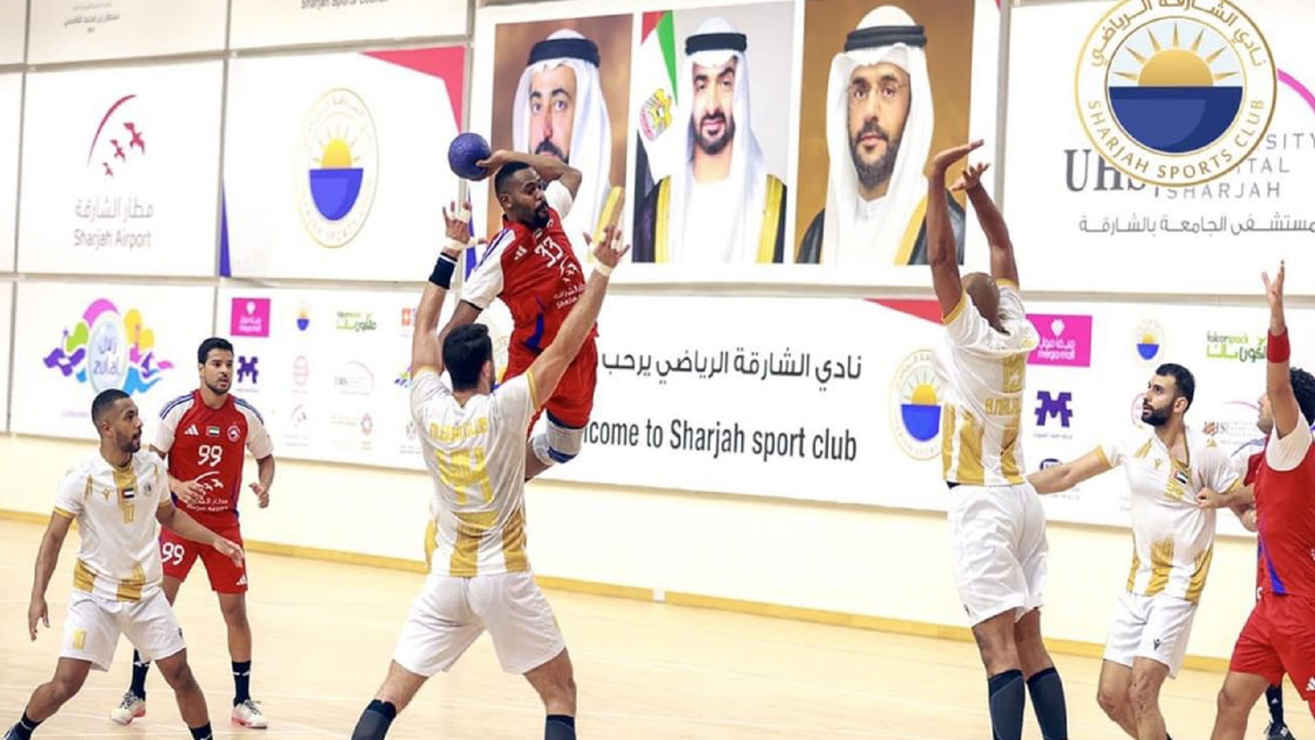 الشارقة يتصدر الدورة المجمعة الأولى لنهائي دوري اليد 