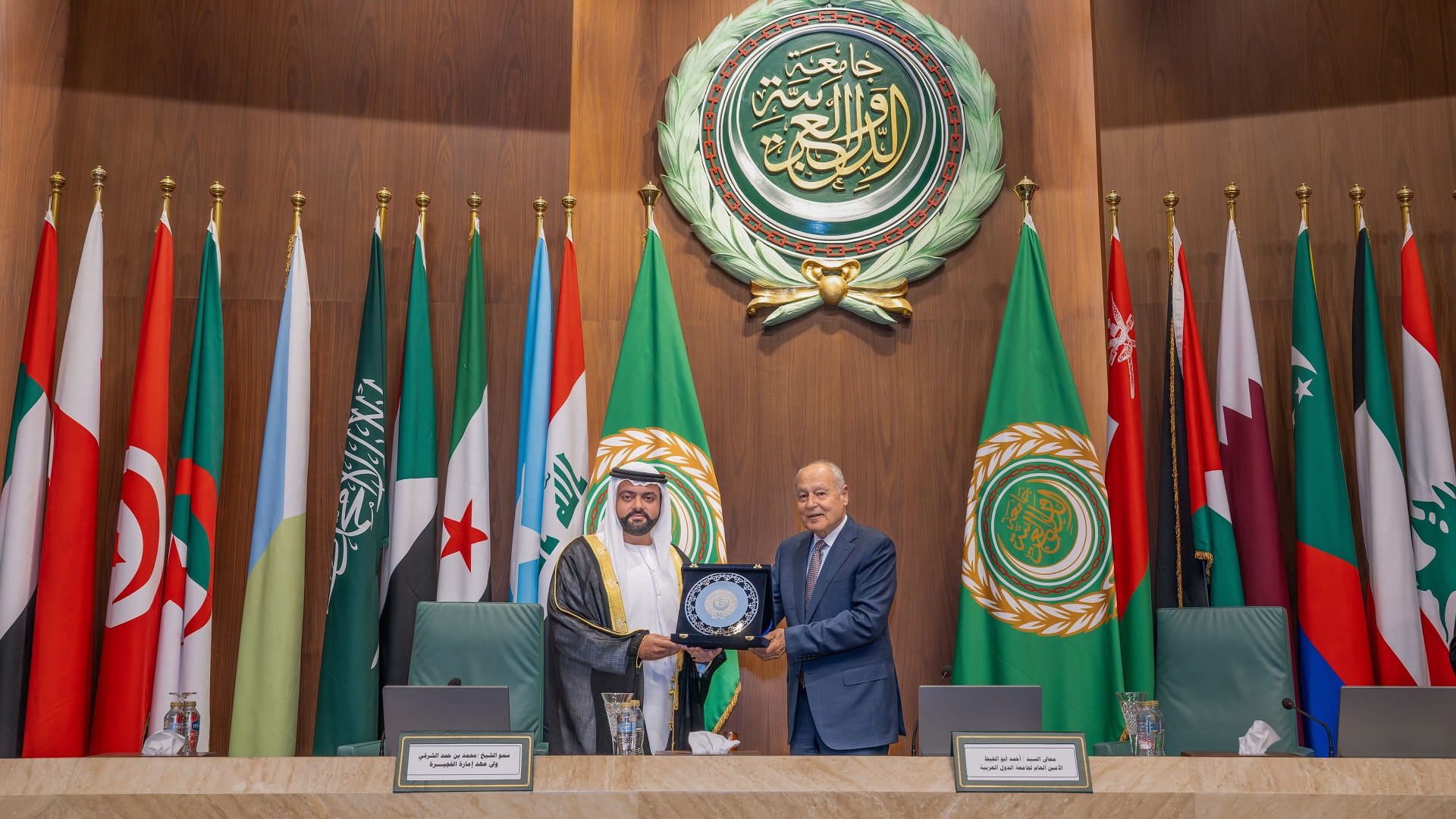 الجامعة العربية تكرم محمد الشرقي بجائزة الشخصية الرائدة بالاستدامة 