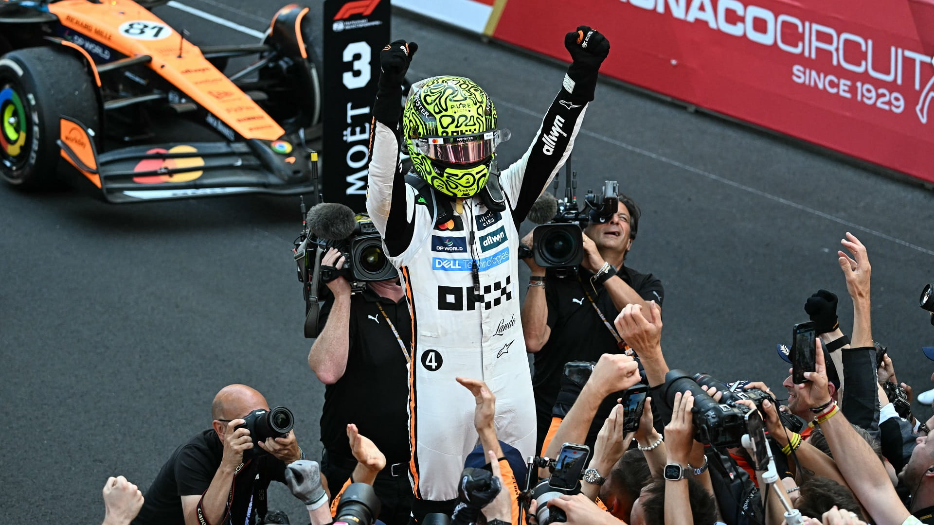 Norris claims victory in Monaco Grand Prix 