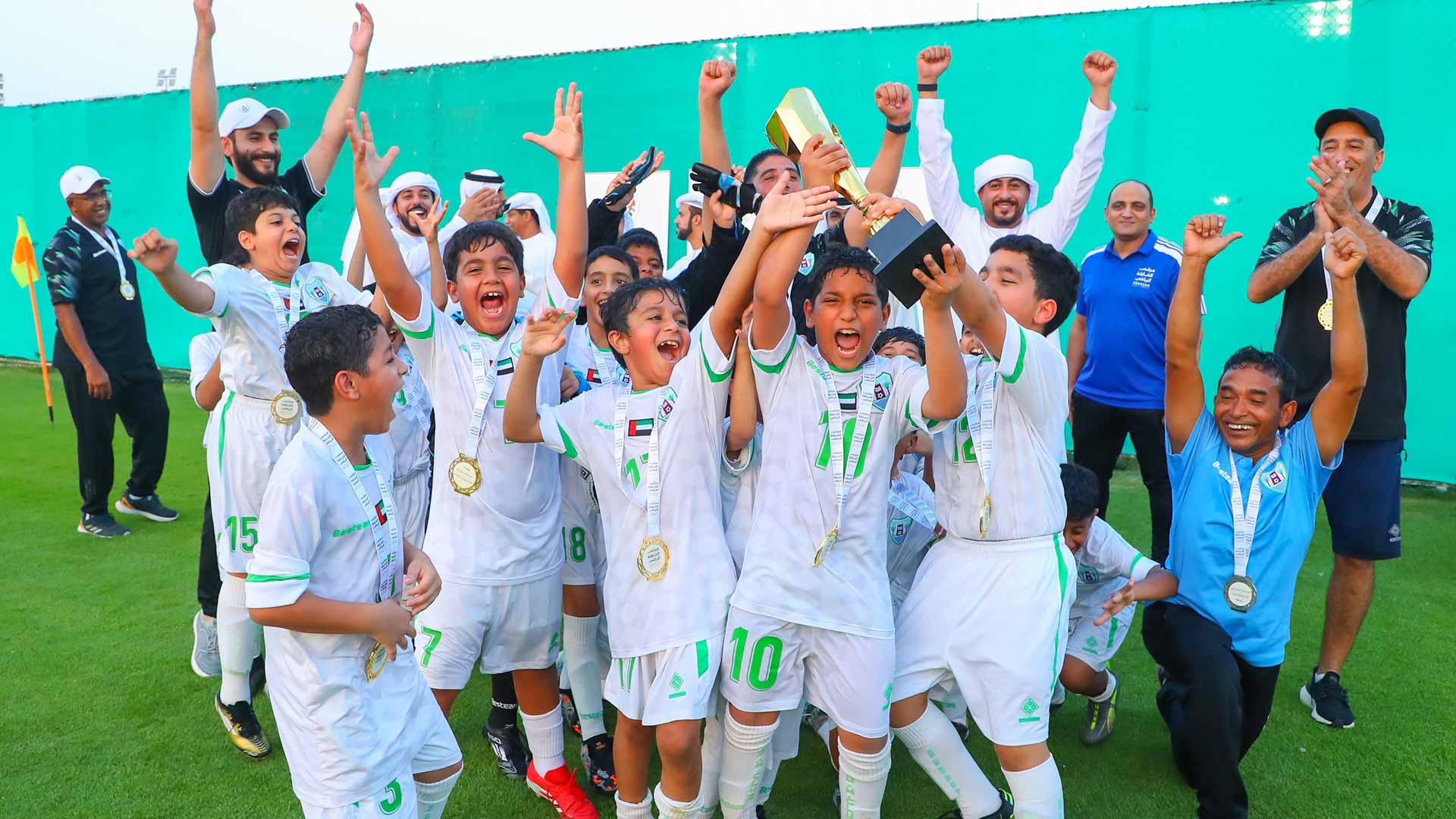 براعم نادي دبا الحصن يحصدون لقب بطولة مجلس الشارقة الرياضي  