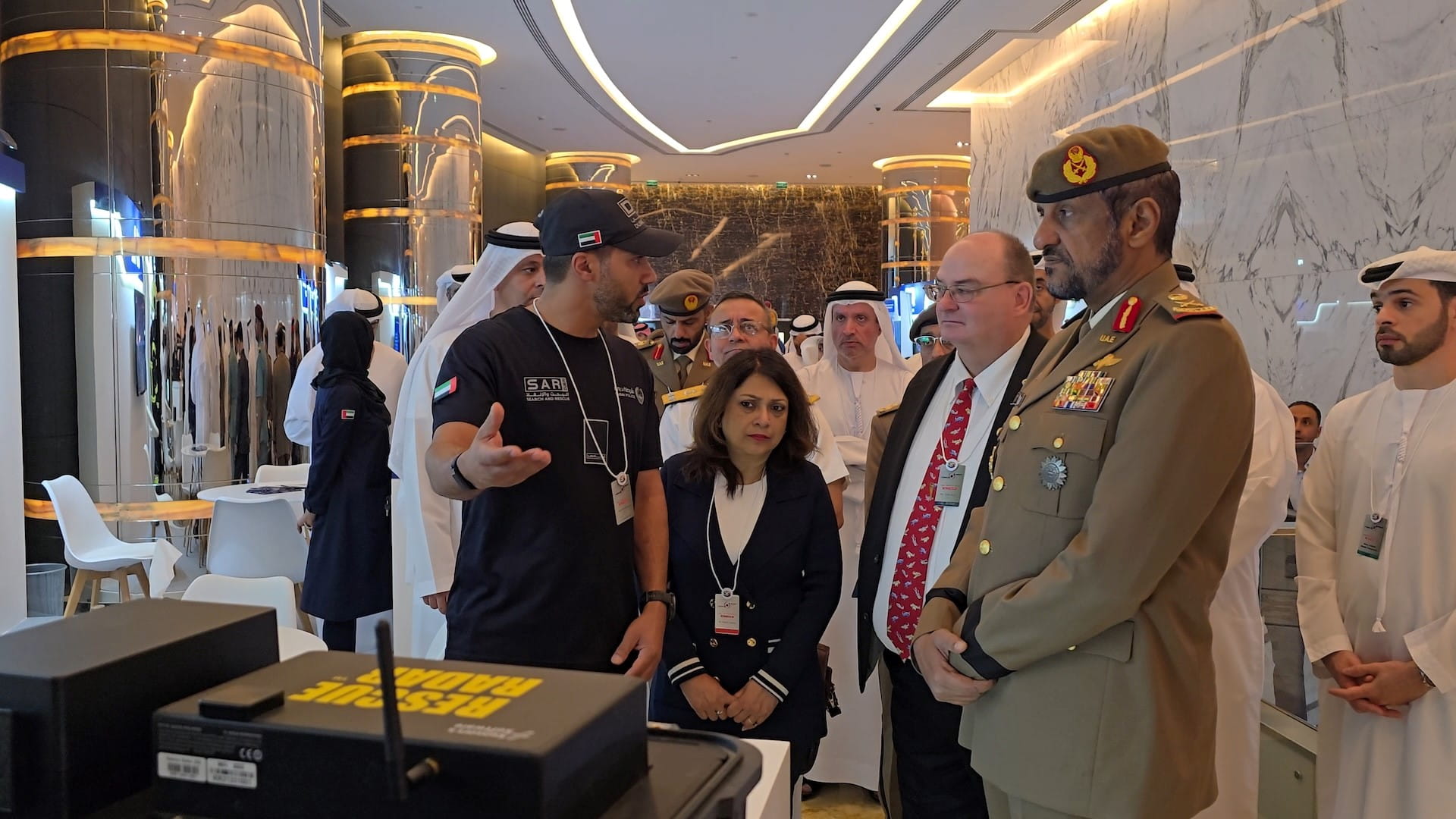 Saif Al Kaabi UAE showcases its search experience to 45 countries