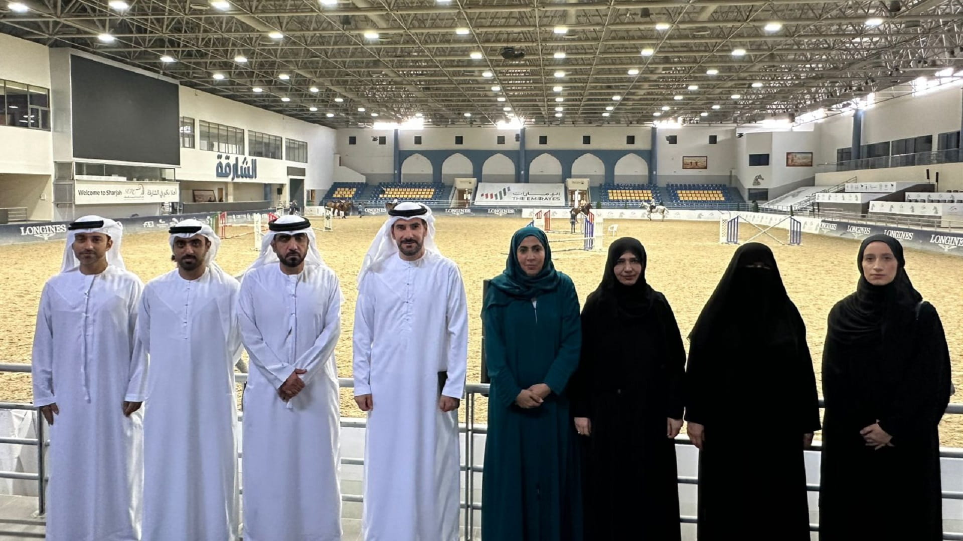 لجنة الاستشاري تطلع على برامج "الشارقة للفروسية والثقة للمعاقين"