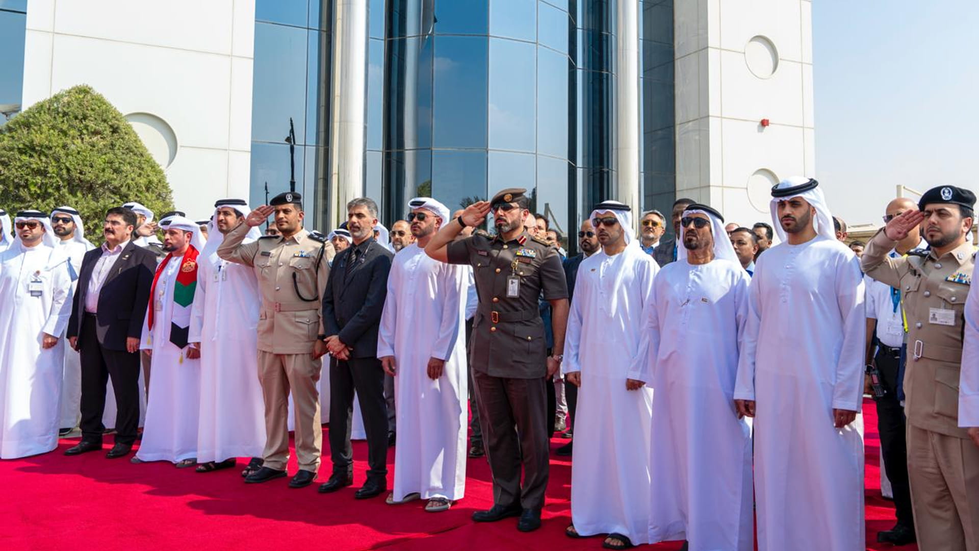 Civil Aviation and Sharjah Airport celebrate "Flag Day"