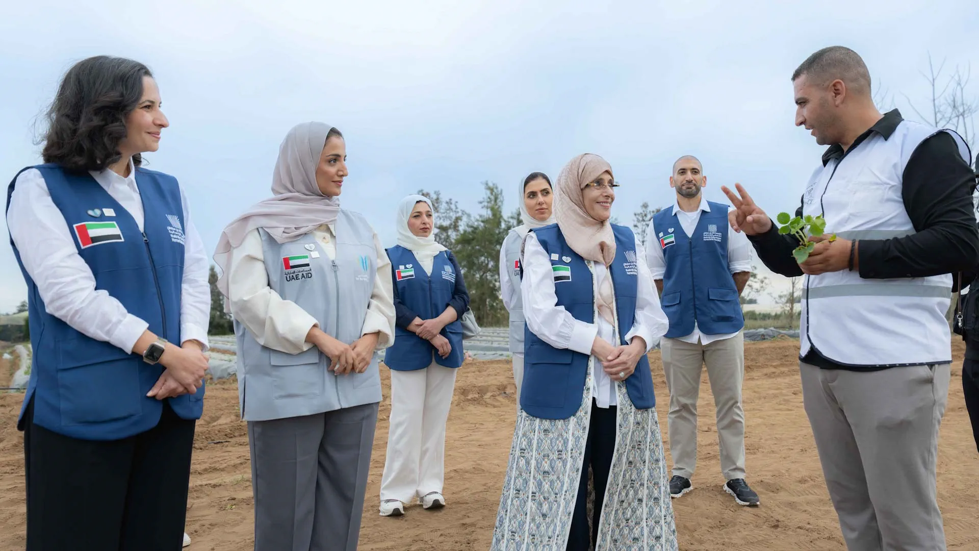 Her Highness Sheikha Jawaher bint Mohammed Al Qasimi visits the implemented initiatives