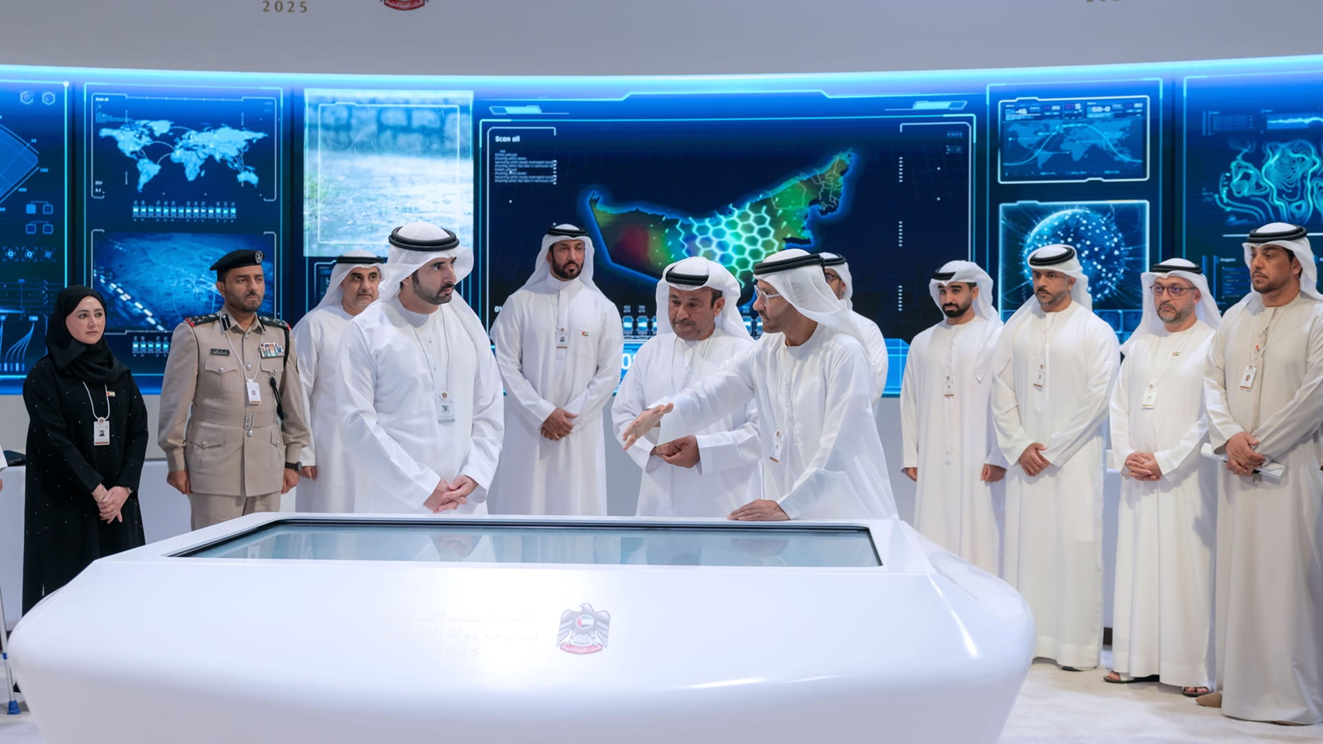 Dubai CP attends exercise by NCEMA, UAE Cyber Security Council