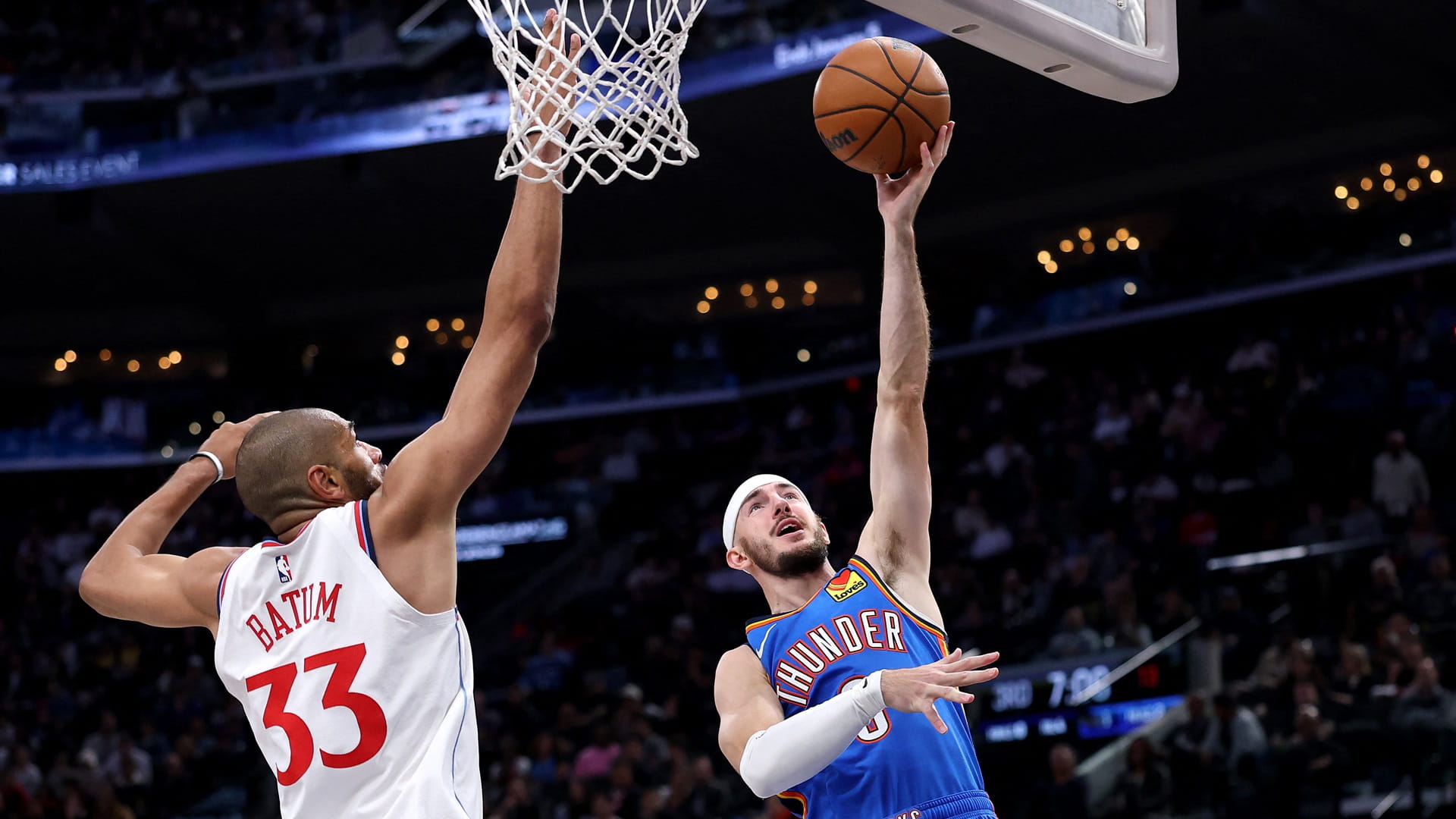 أوكلاهوما سيتي يحقق فوزه الثامن توالياً في السلة الأميركية