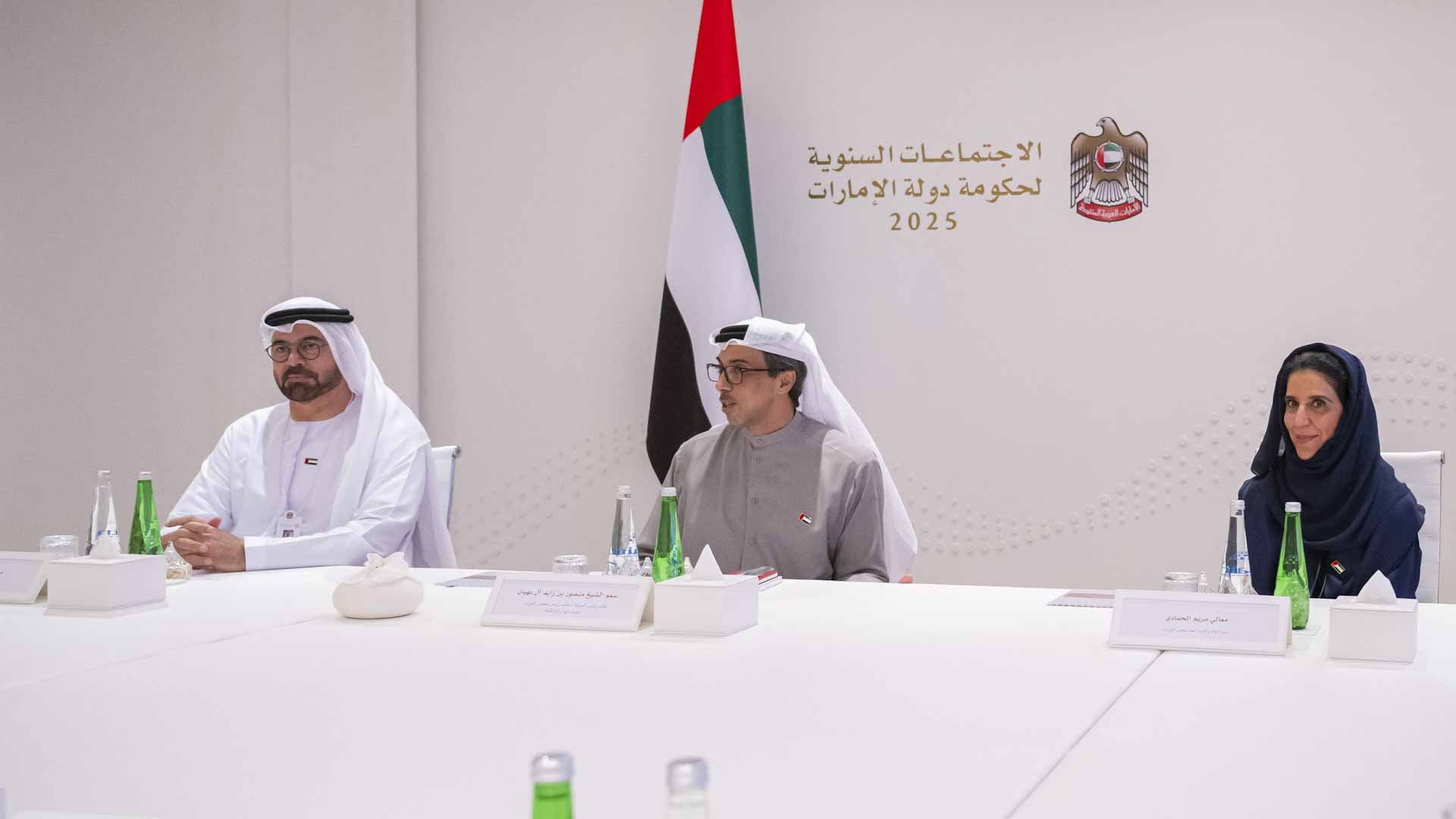 Mansour bin Zayed meets UAE Executive Councils’ SGs