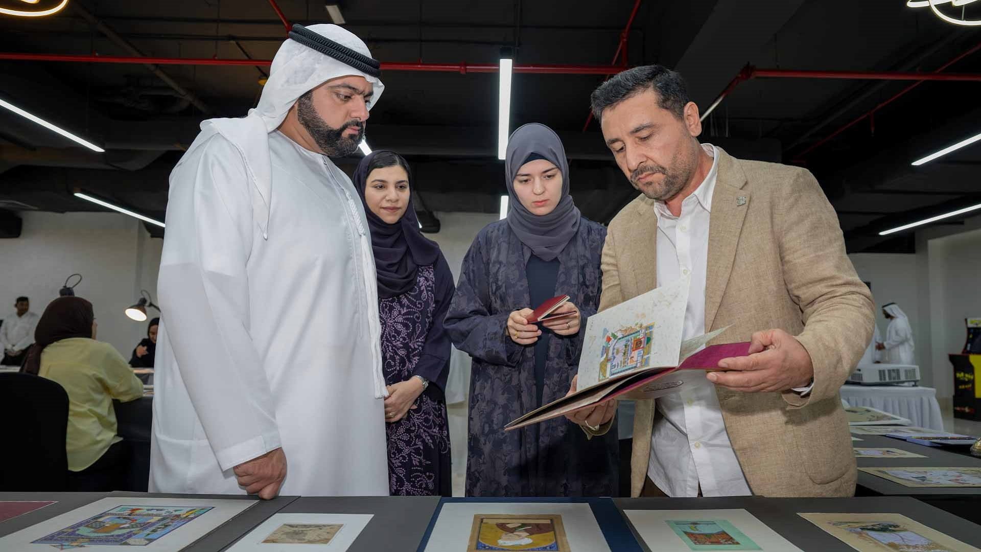 محمد الشرقي يزور برنامج "إقامة الفجيرة الفنية"