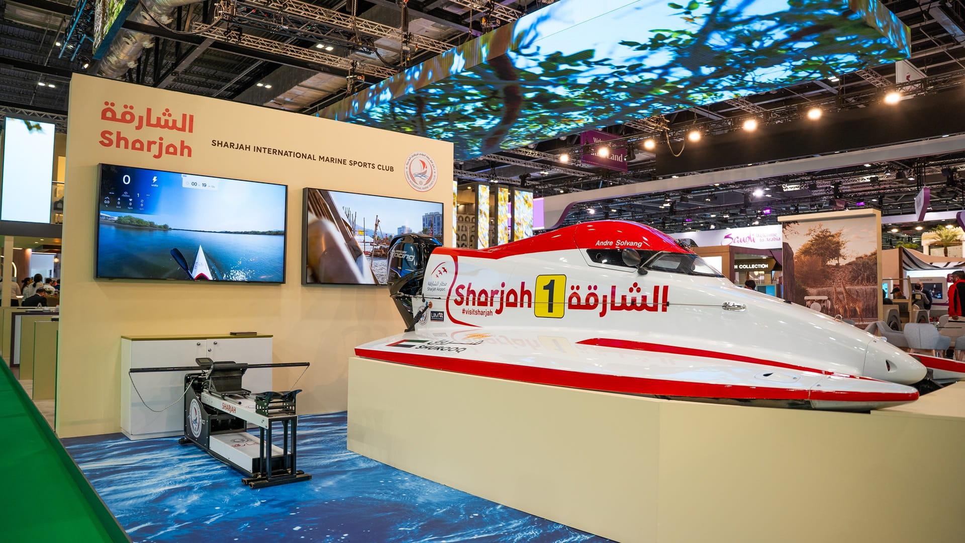"الشارقة للرياضات البحرية" يبرز كنافذة سياحية فريدة في لندن 