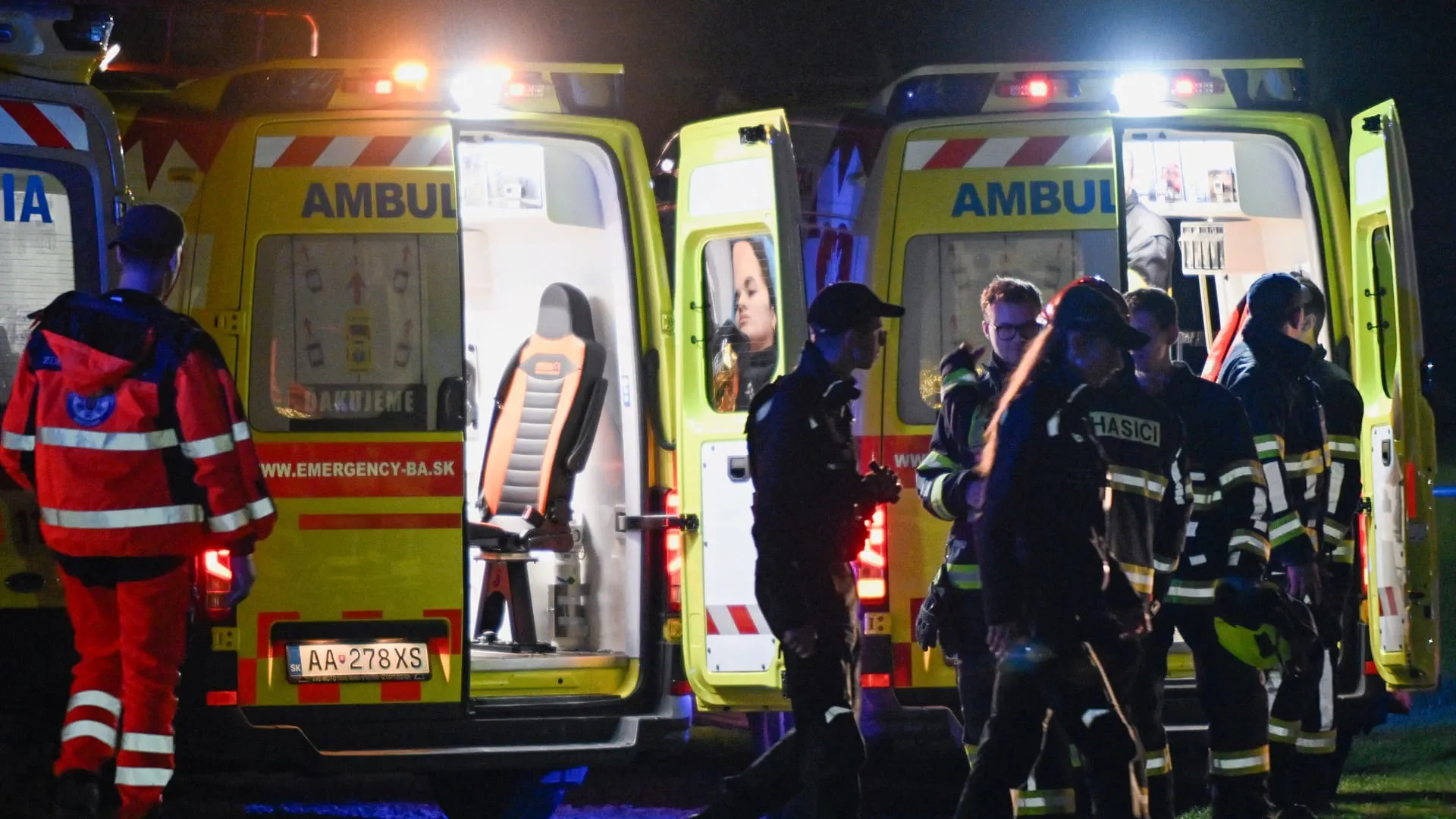 Dozens injured after two trains collide in Western Slovakia