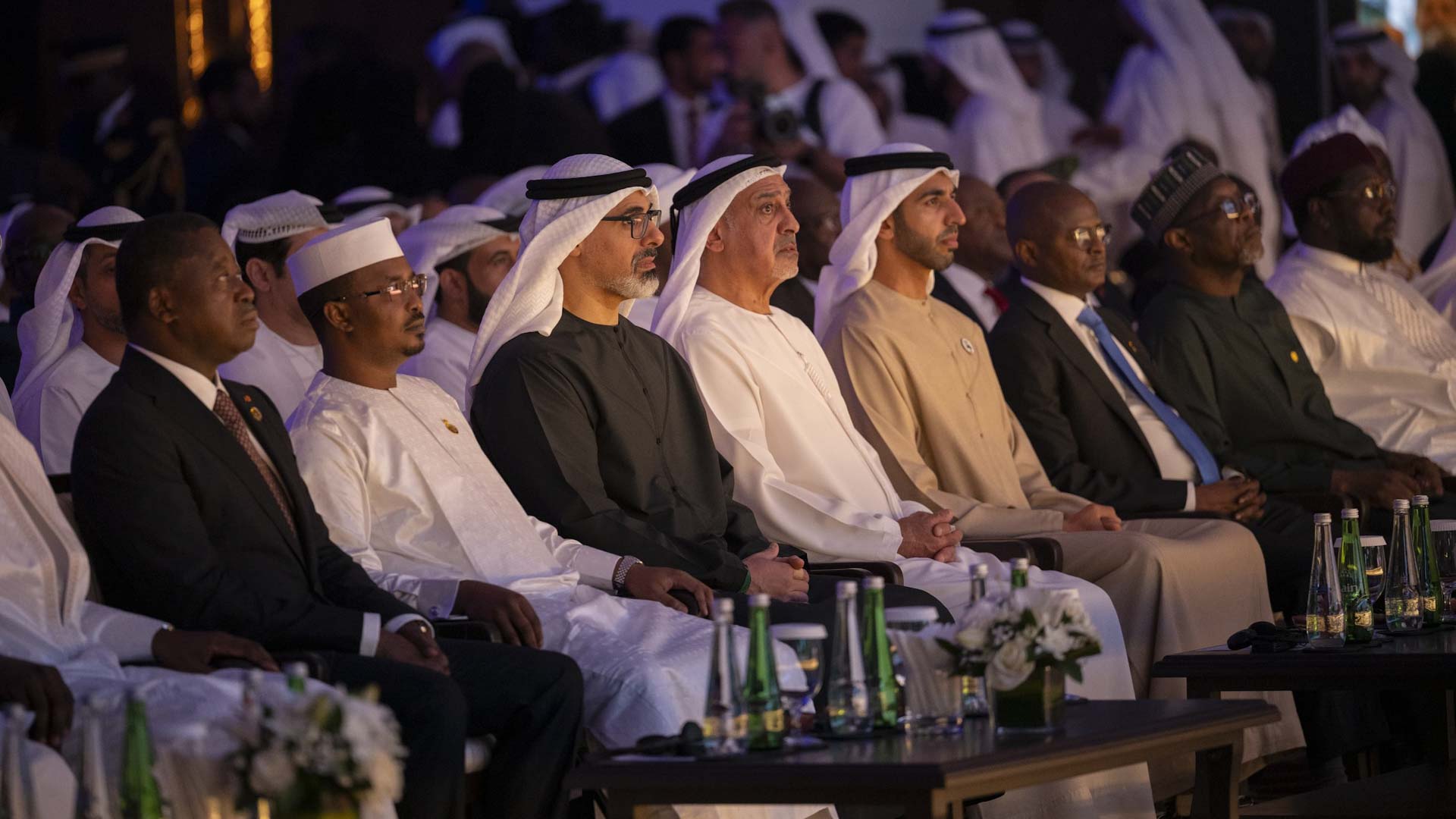 Khaled bin Mohamed Attends UAE–Chad Forum Launch