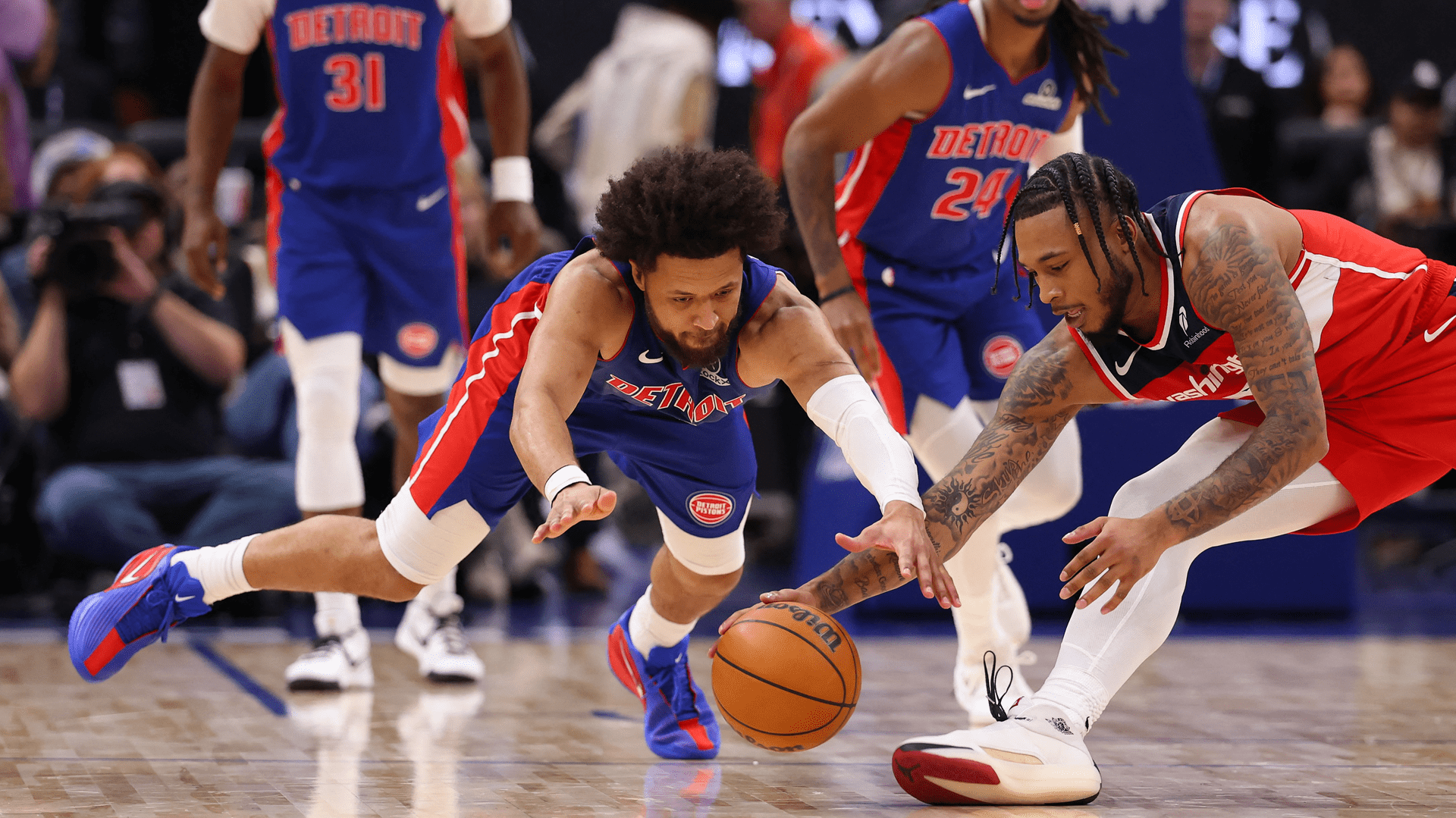 Cunningham leads Pistons to OT win over Wizards in NBA thriller