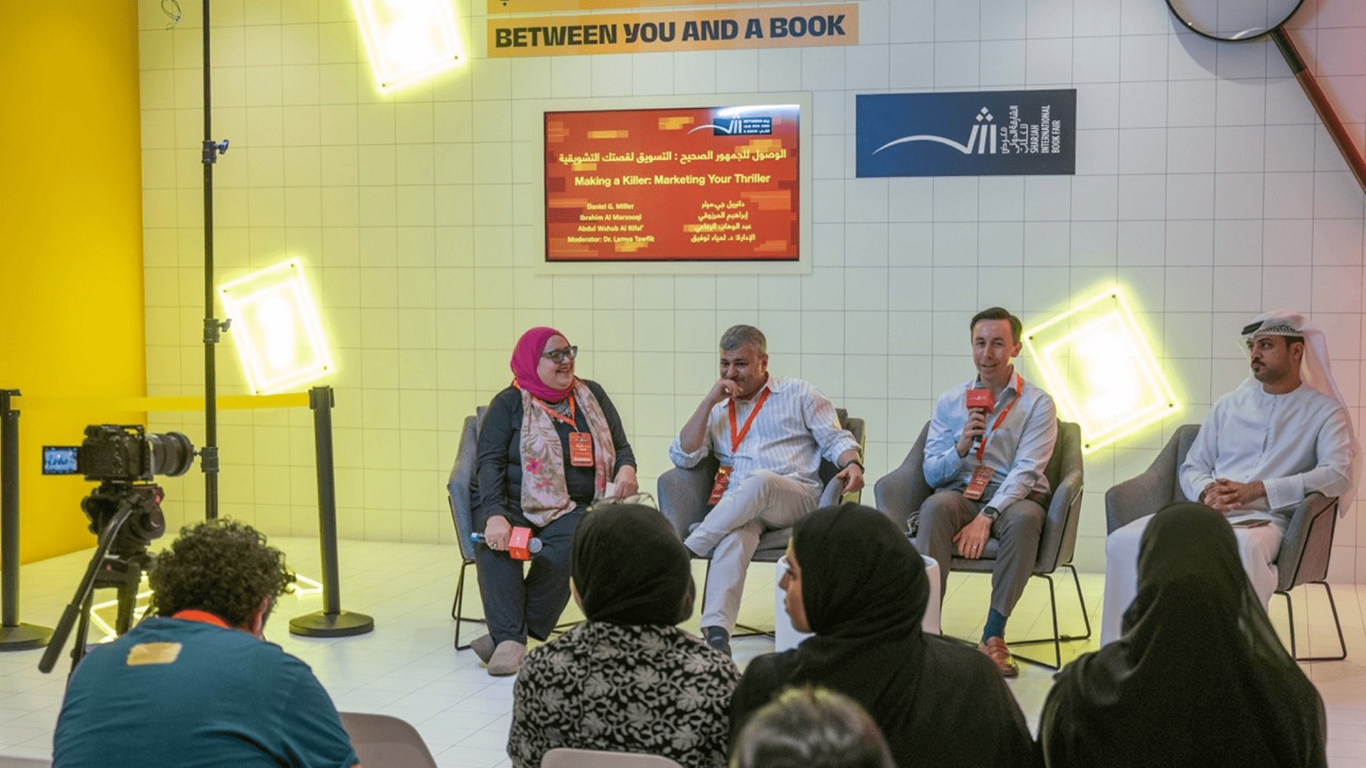 Thriller writers share character psychology secrets at SIBF 2025