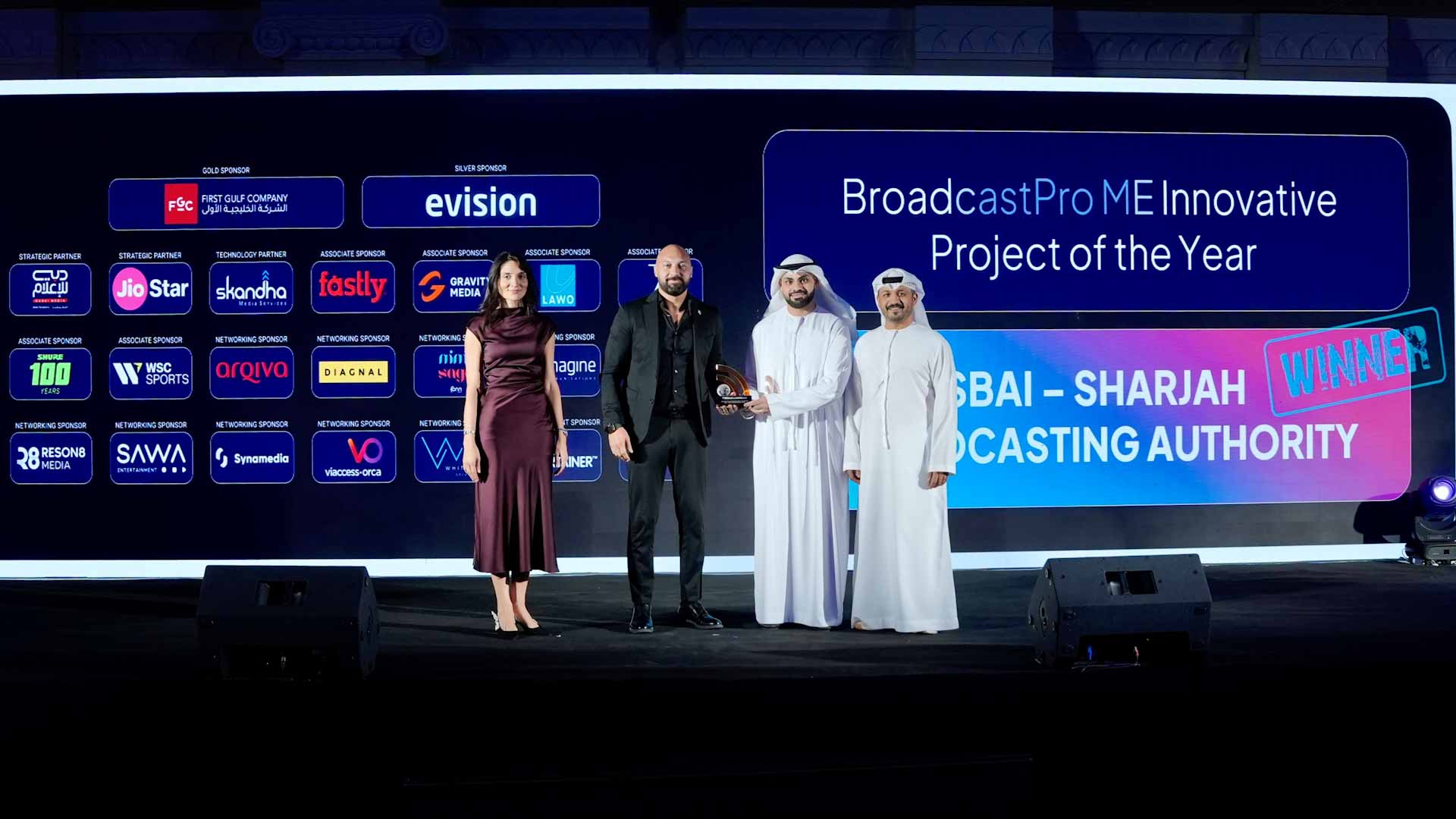 هيئة الشارقة للإذاعة والتلفزيون تحصد جائزة ASBU BroadcastPro