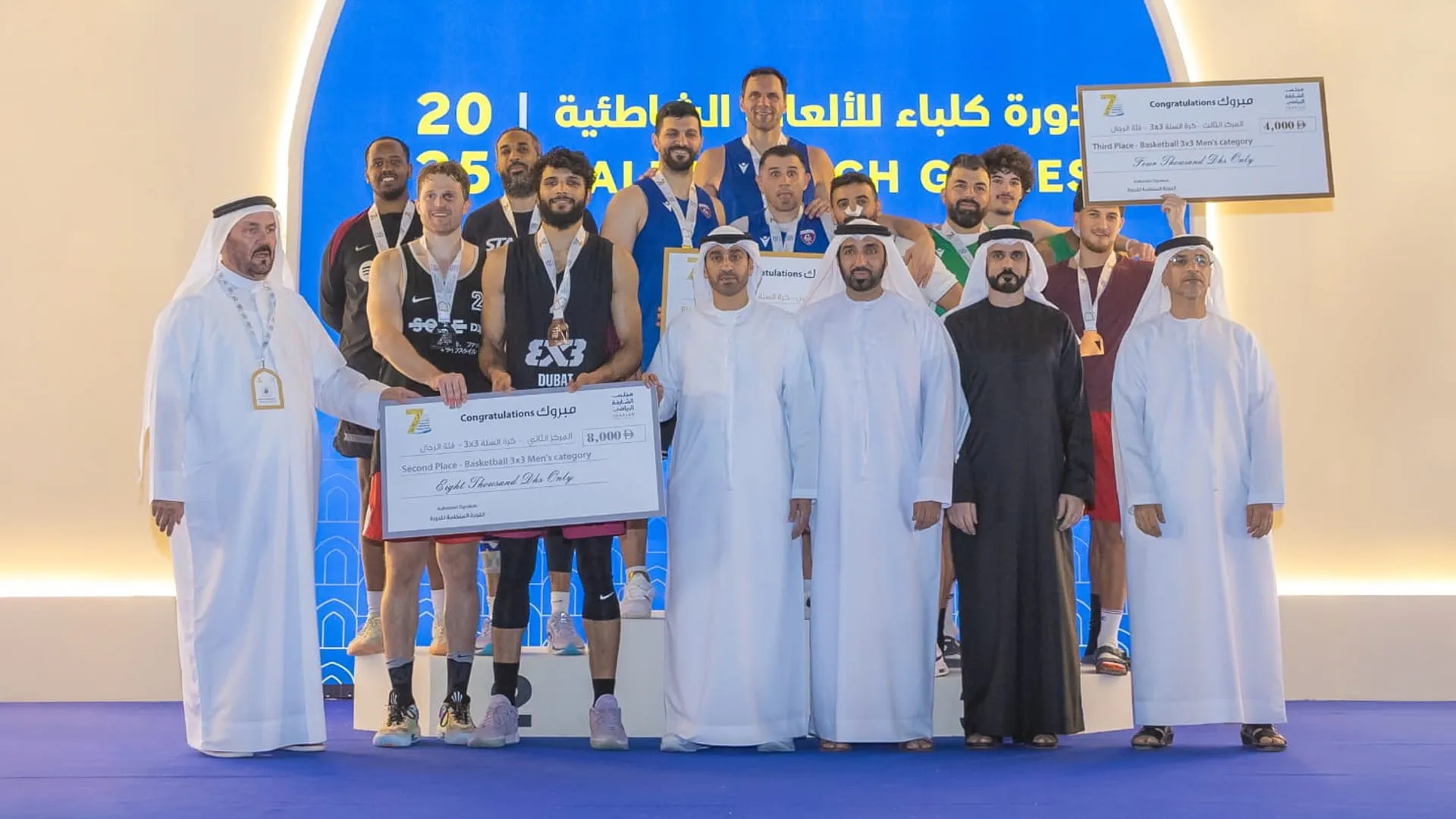 Saeed bin Saqr Al Qasimi crowns Kalba youth volleyball champions