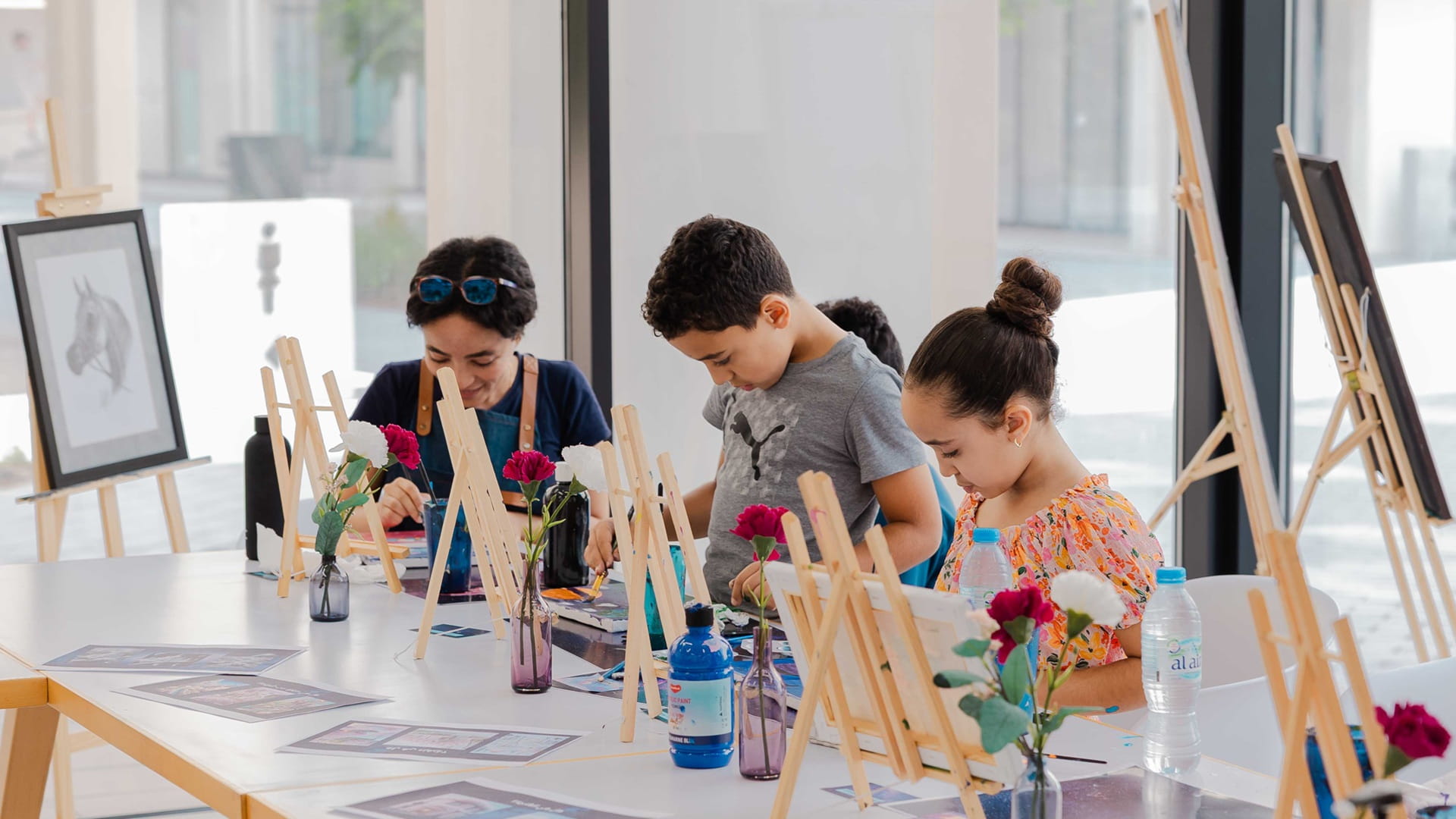 "Sharjah Children" promotes cultural identity through art events
