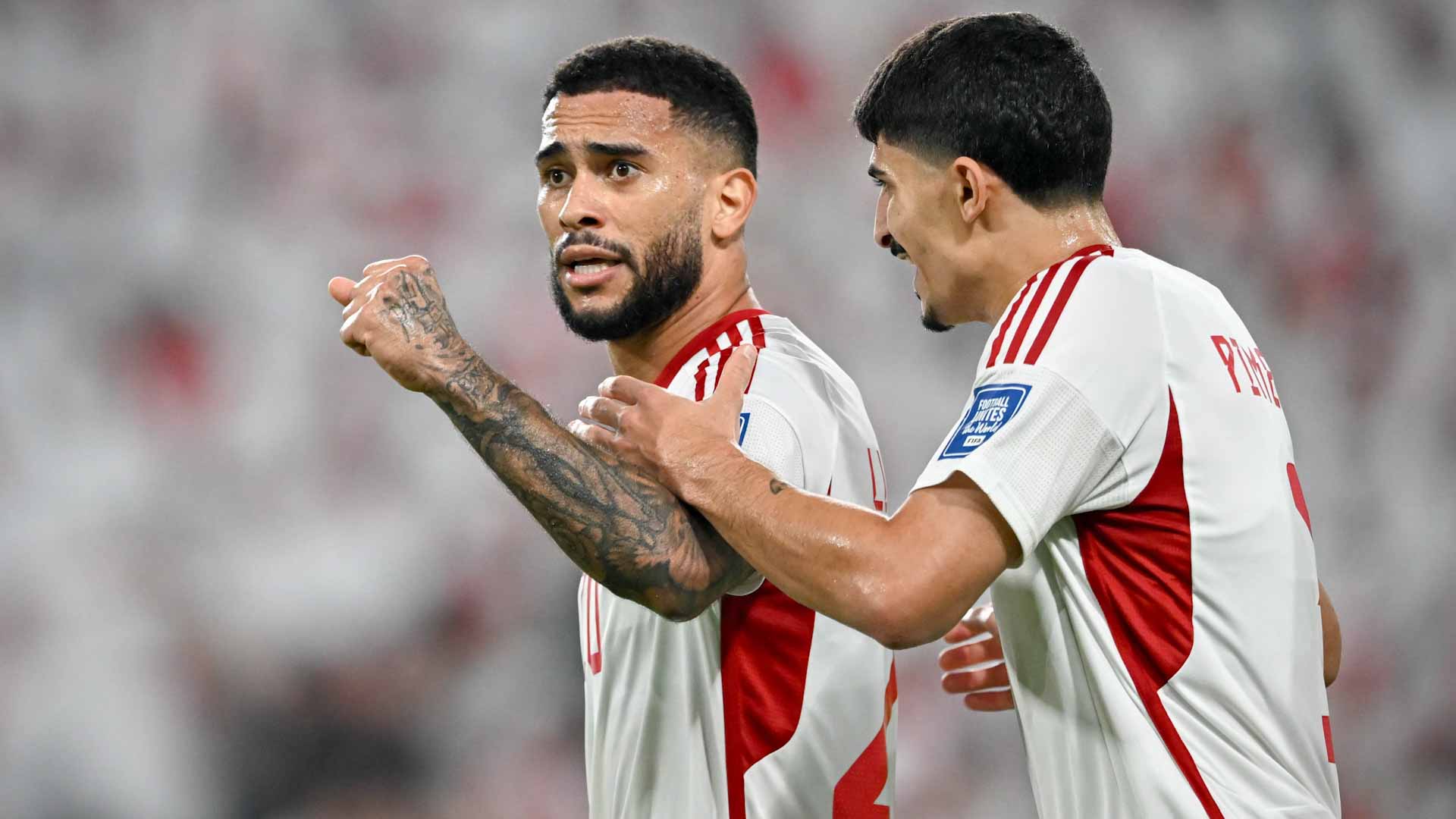 التعادل يحسم لقاء منتخبنا الوطني مع العراق 